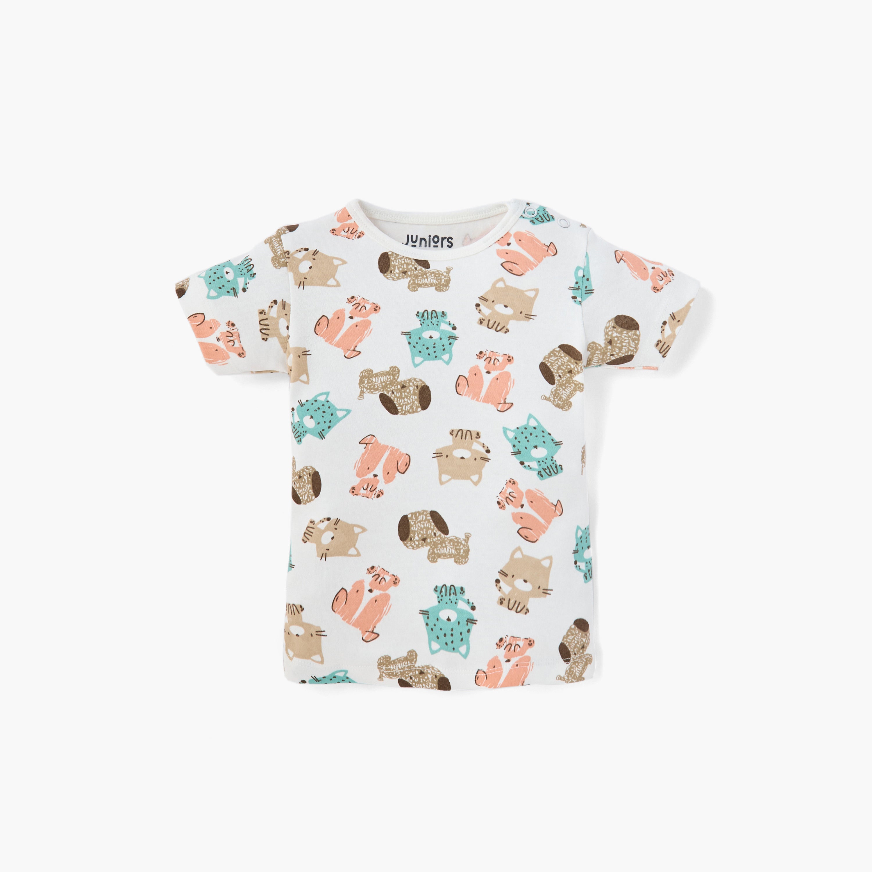 Juniors Assorted T-shirt with Short Sleeves - Set of 5