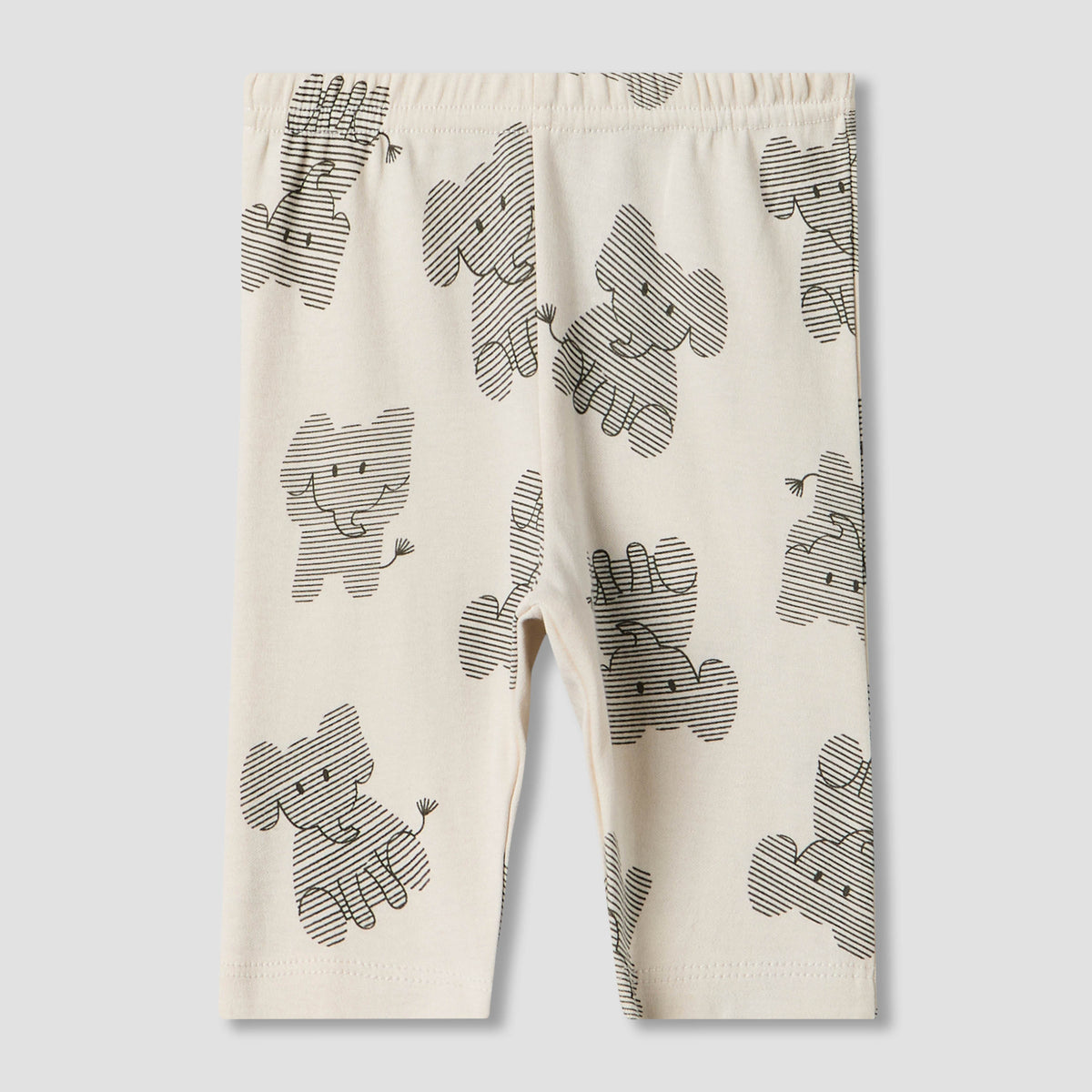 Pack of 2 Juniors Cotton Round Neck Long Sleeves Pyjama Set with Elephant Print