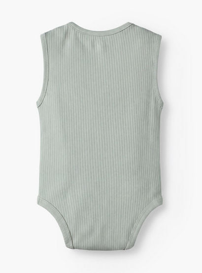 Pack of 2 Juniors Crew Neck Sleeveless Bodysuit with Fruit Detail-baby-boys-clothing-bodysuits-image-5