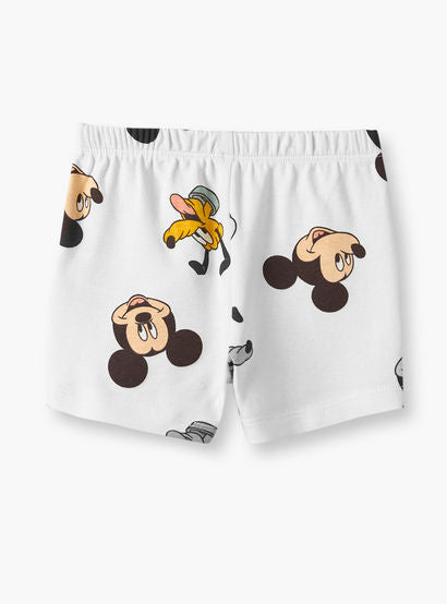 Disney Crew Neck Short Sleeves T-shirt and Shorts Set with Mickey Mouse and Pluto Print-baby-boys-clothing-setsandcoords-image-6