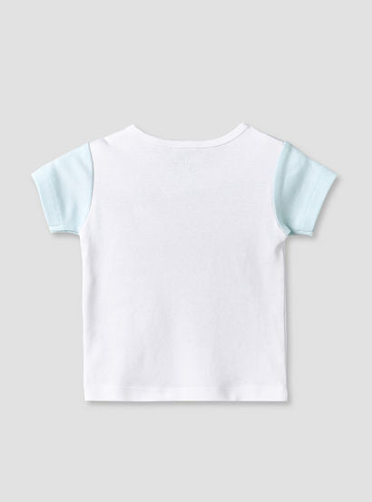Disney Crew Neck Short Sleeve T-shirt and Shorts Set with Daisy Duck Print-baby-girls-clothing-setsandcoords-image-5