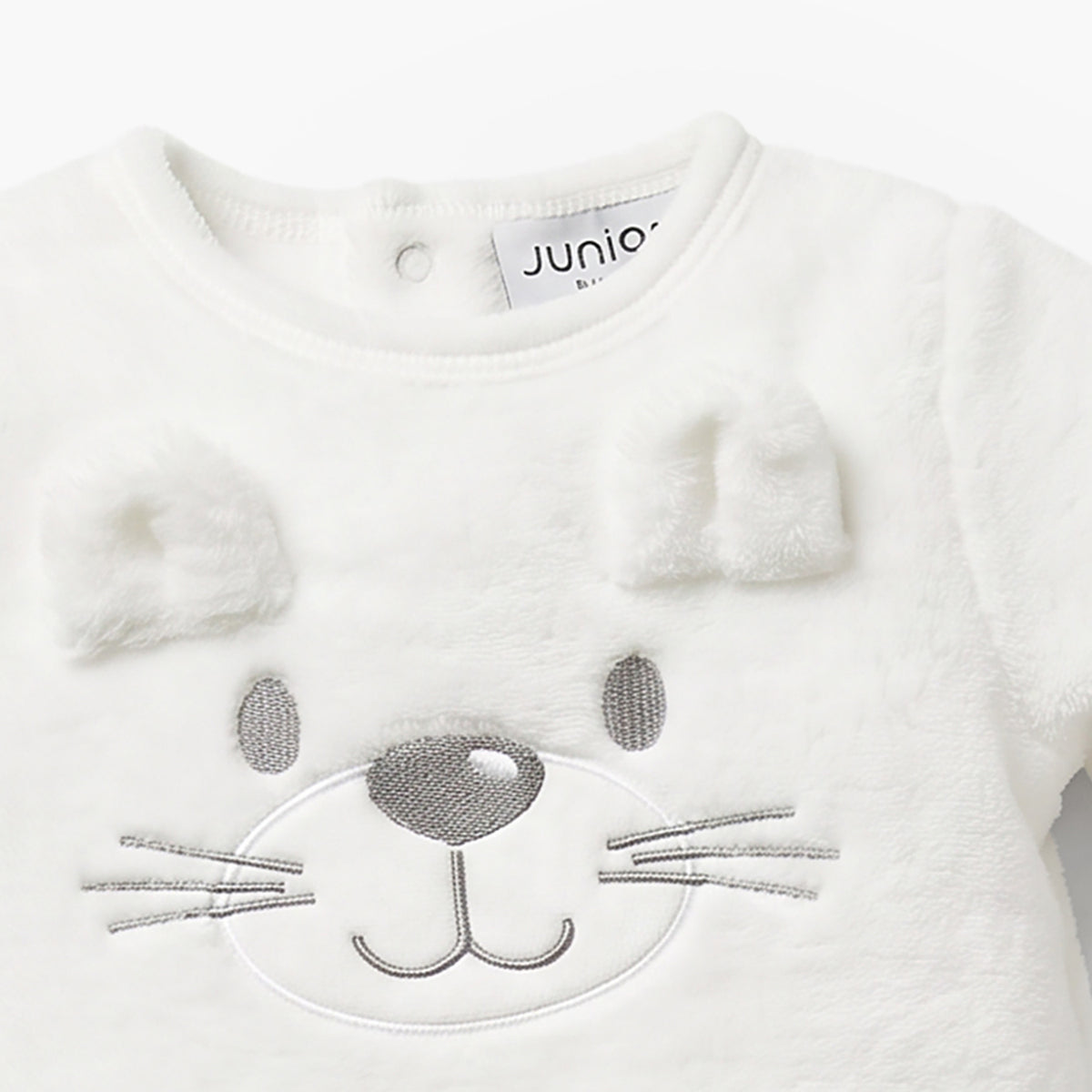 Juniors Plush Closed Feet Sleepsuit