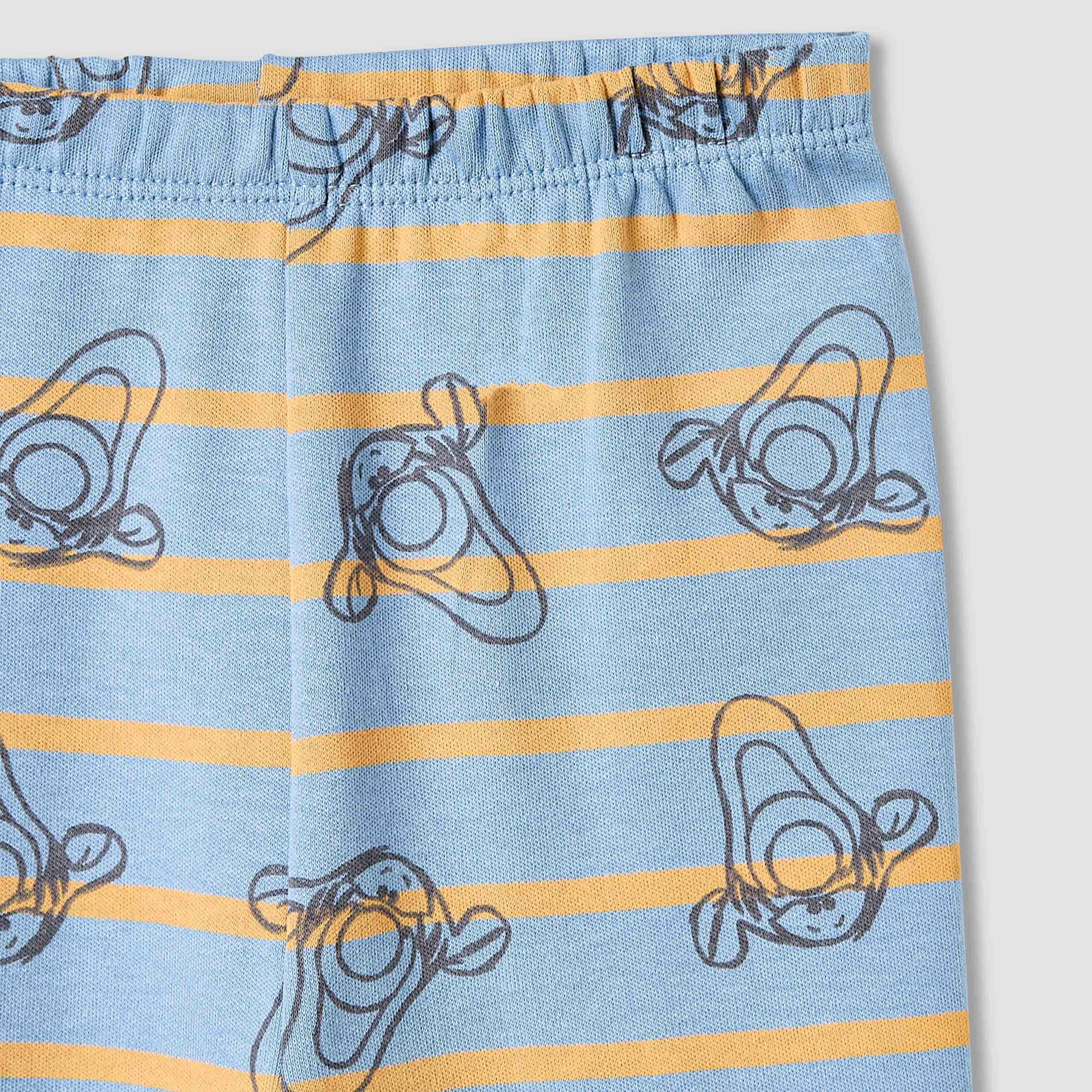 Juniors Pyjama Set with Tigger Print - Cotton - Long Sleeves - Round Neck