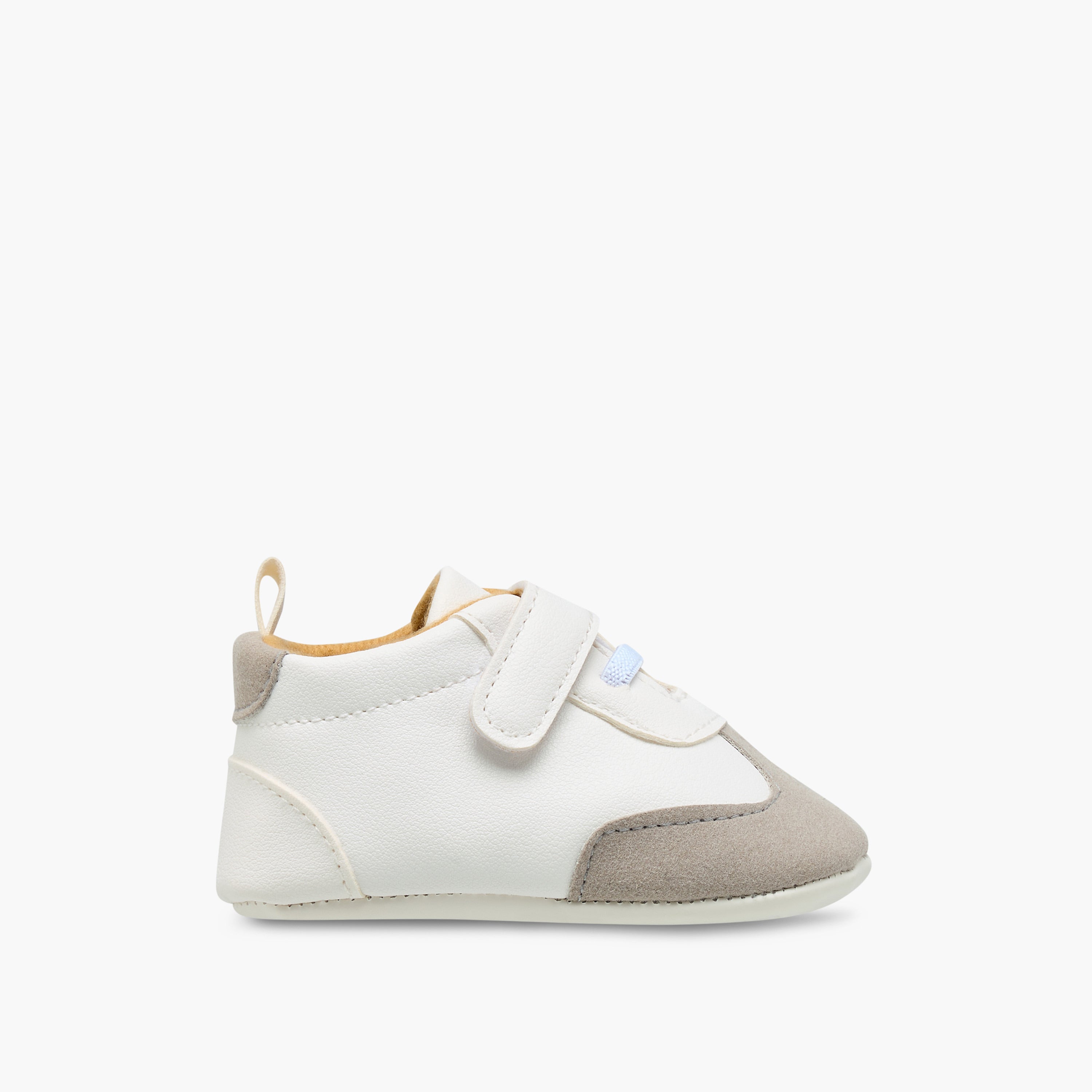 Juniors Panelled Booties with Hook and Loop Closure