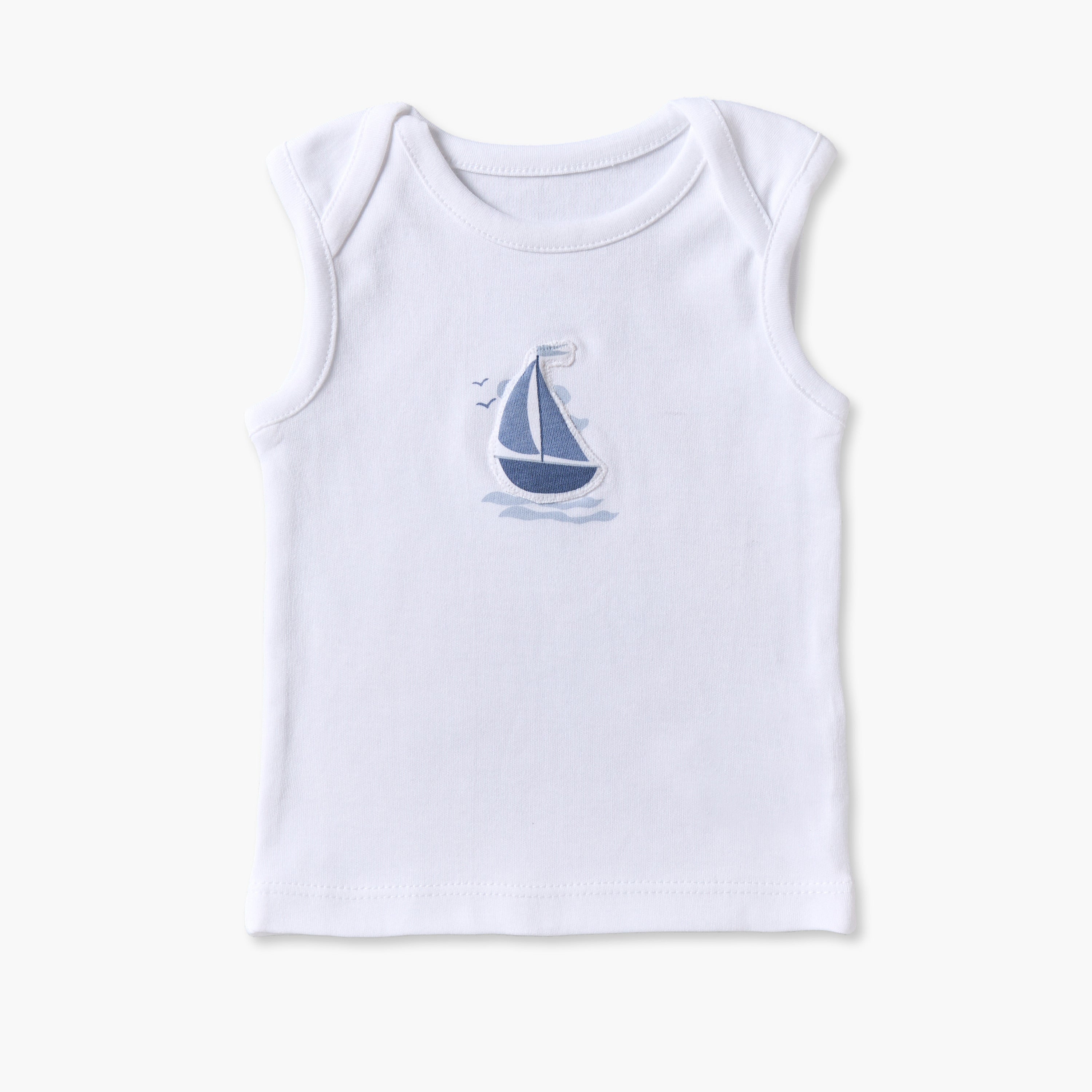 Set of 9 Juniors Clothing Gift Set with Sail Boat Print