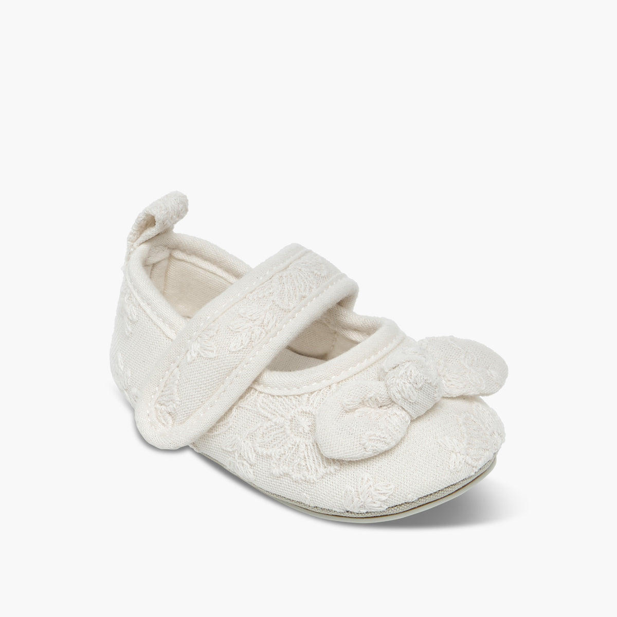 Giggles Girls Booties with Embroidery - Polyester