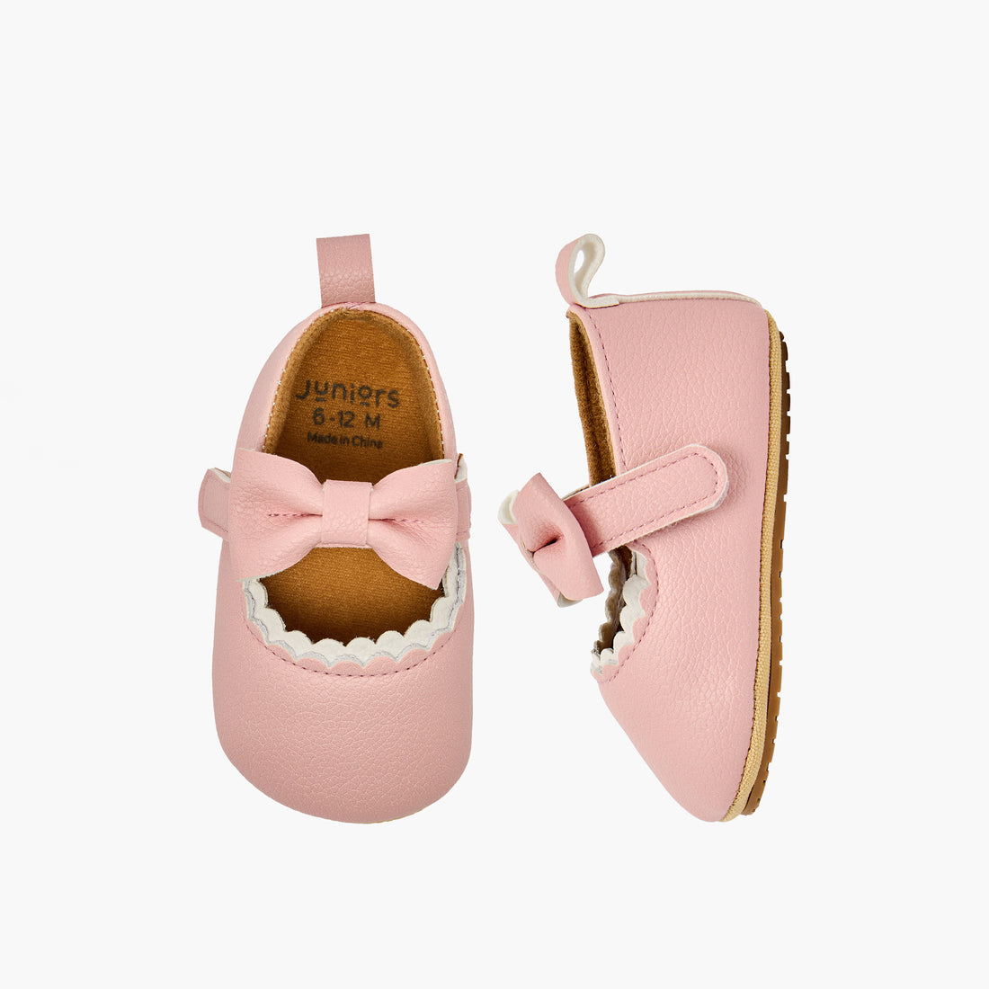 Juniors Mary Jane Shoes with Bow Accent