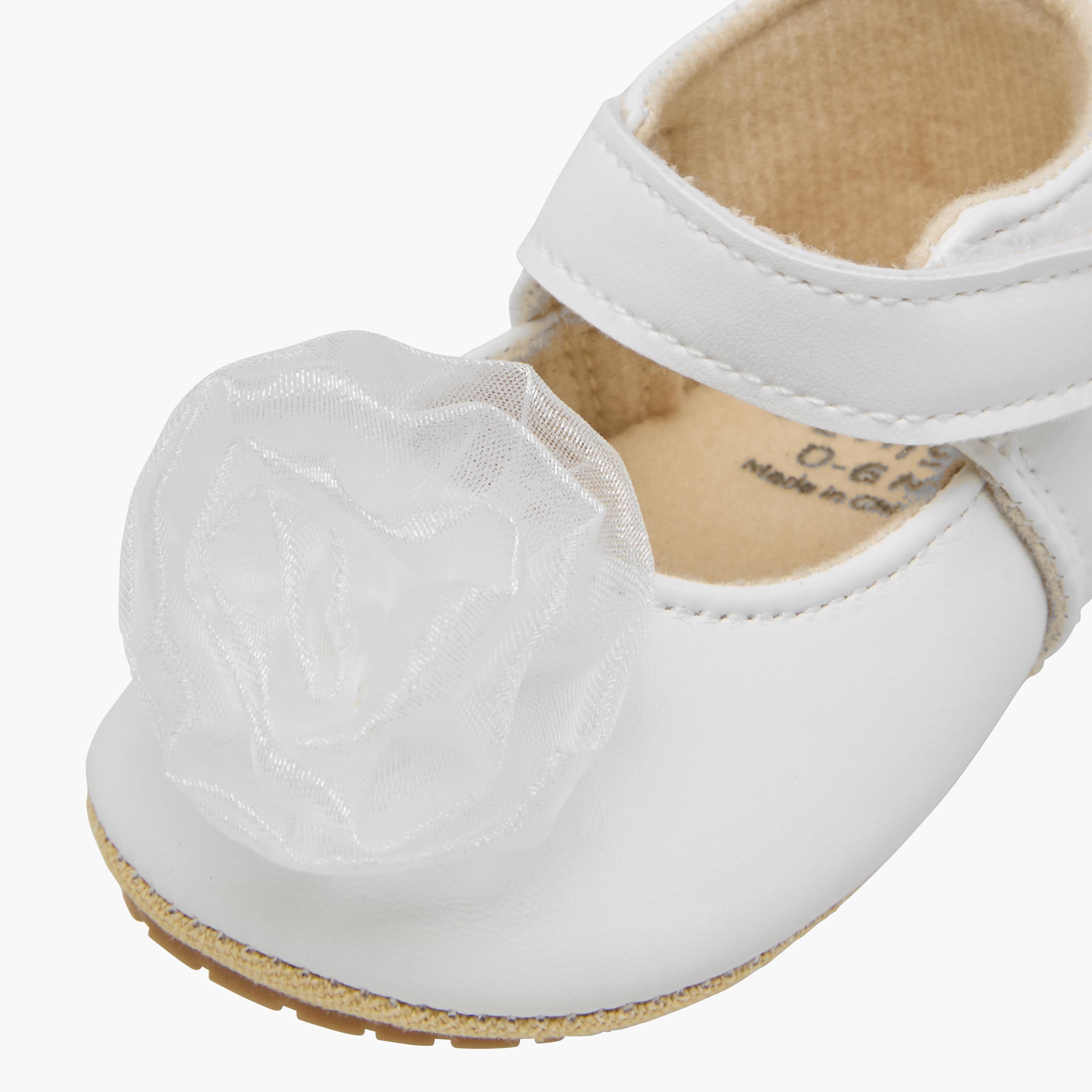 Juniors Booties with Hook and Loop Closure