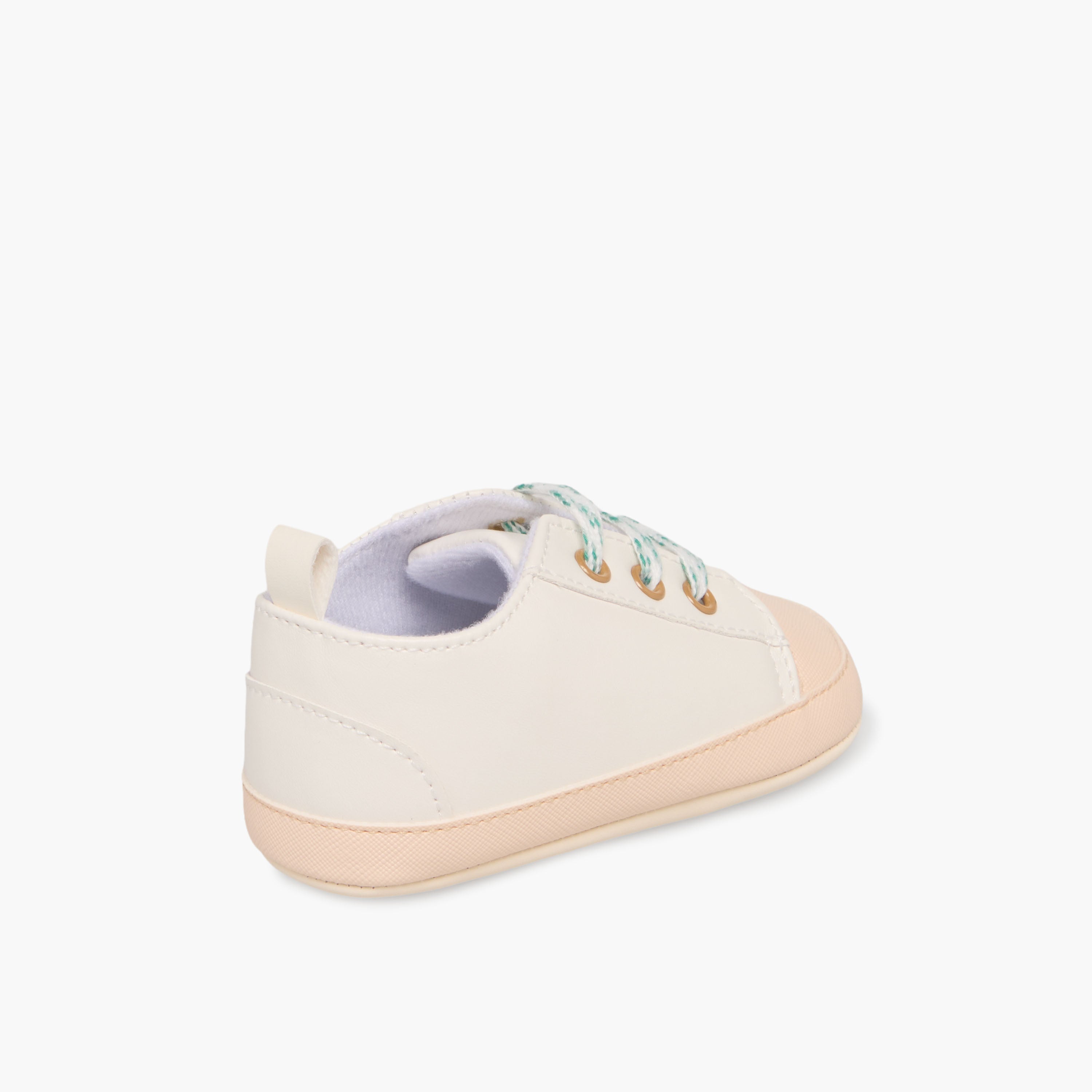 Juniors Booties with Lace-Up Closure, Colourblock