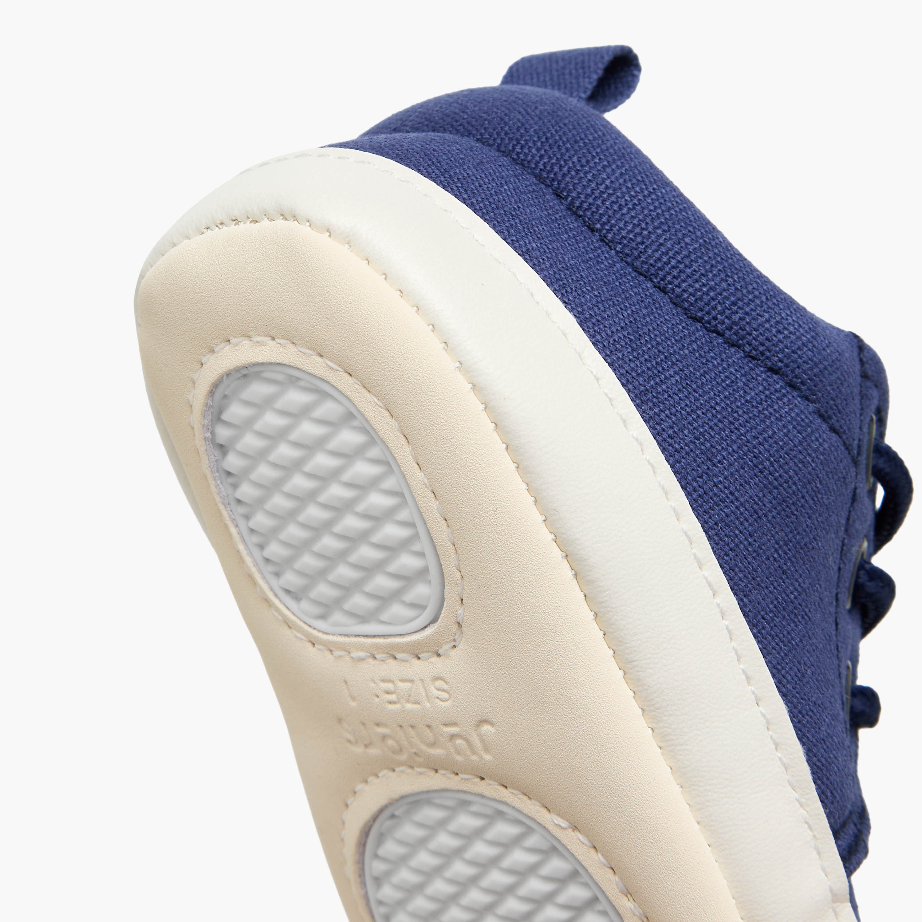 Juniors Booties with Lace-Up Closure