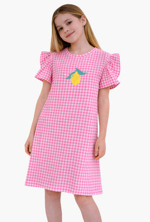 Victor and Jane Pineapple Print Sleep Tee Dress