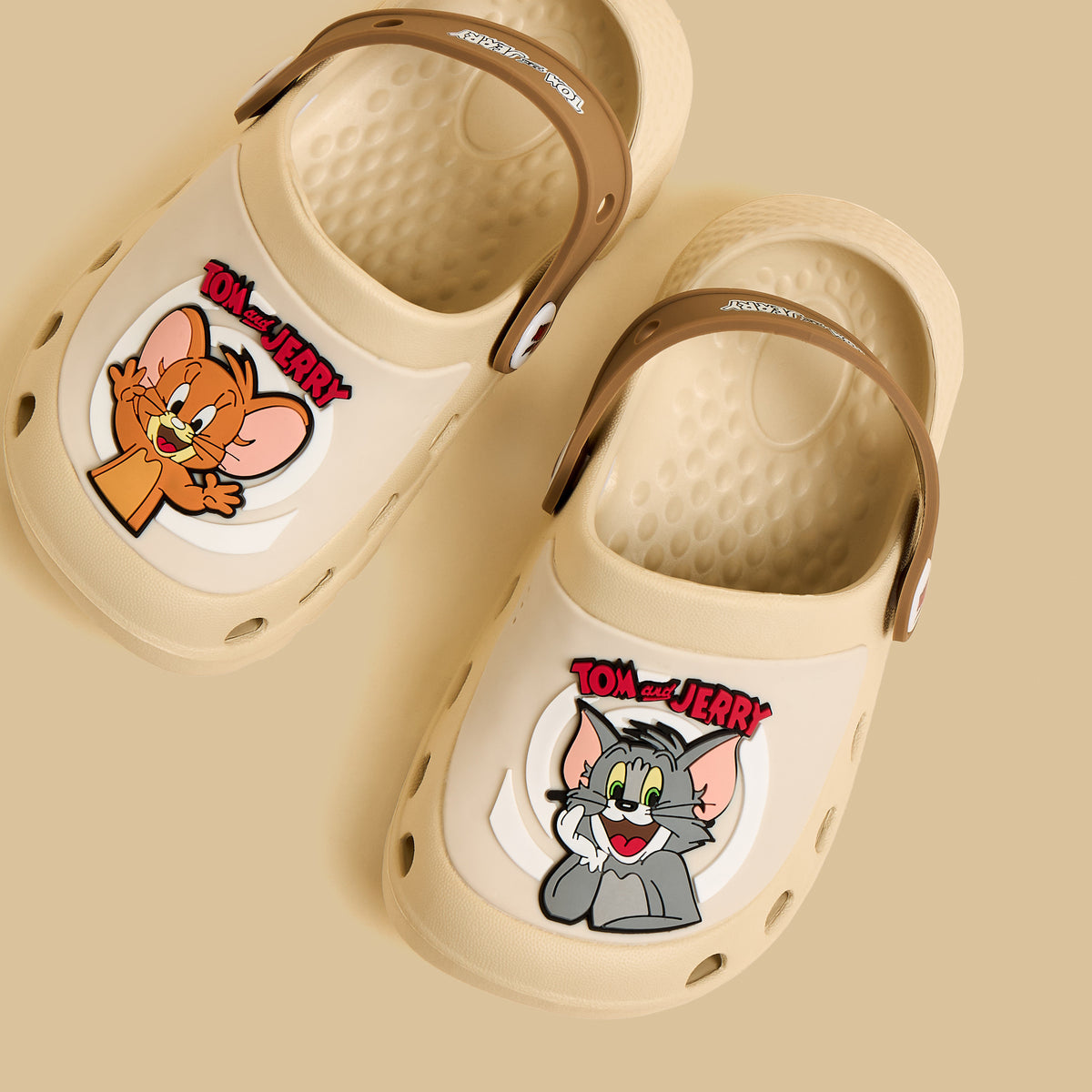 Tom and Jerry Applique Clogs