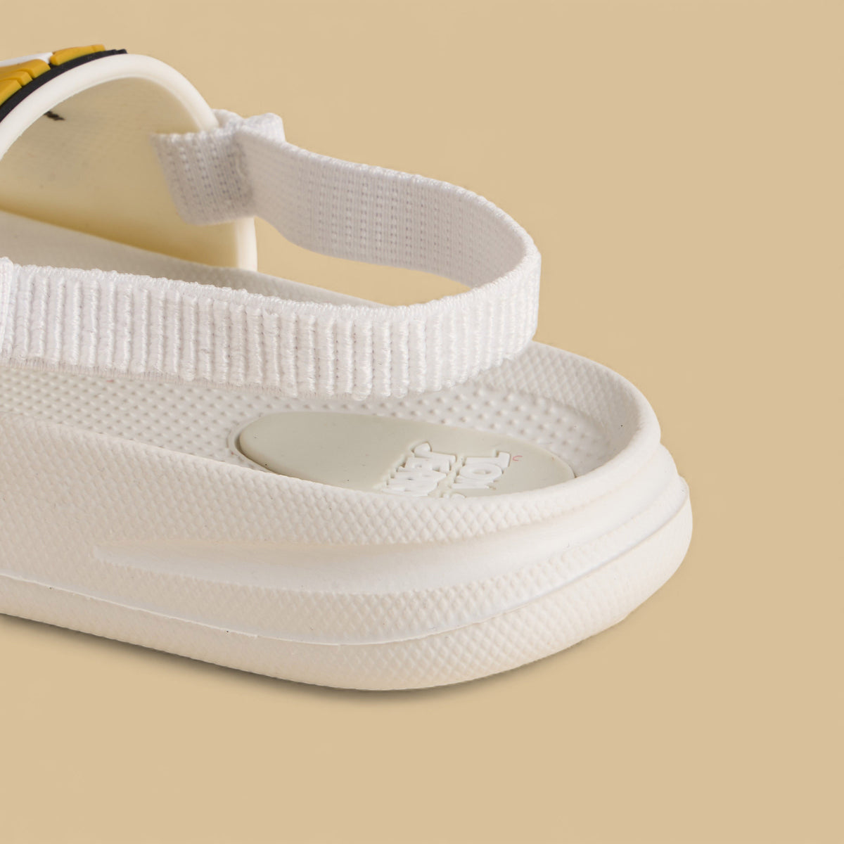 Tom and Jerry Embossed Slides with Elastic Strap