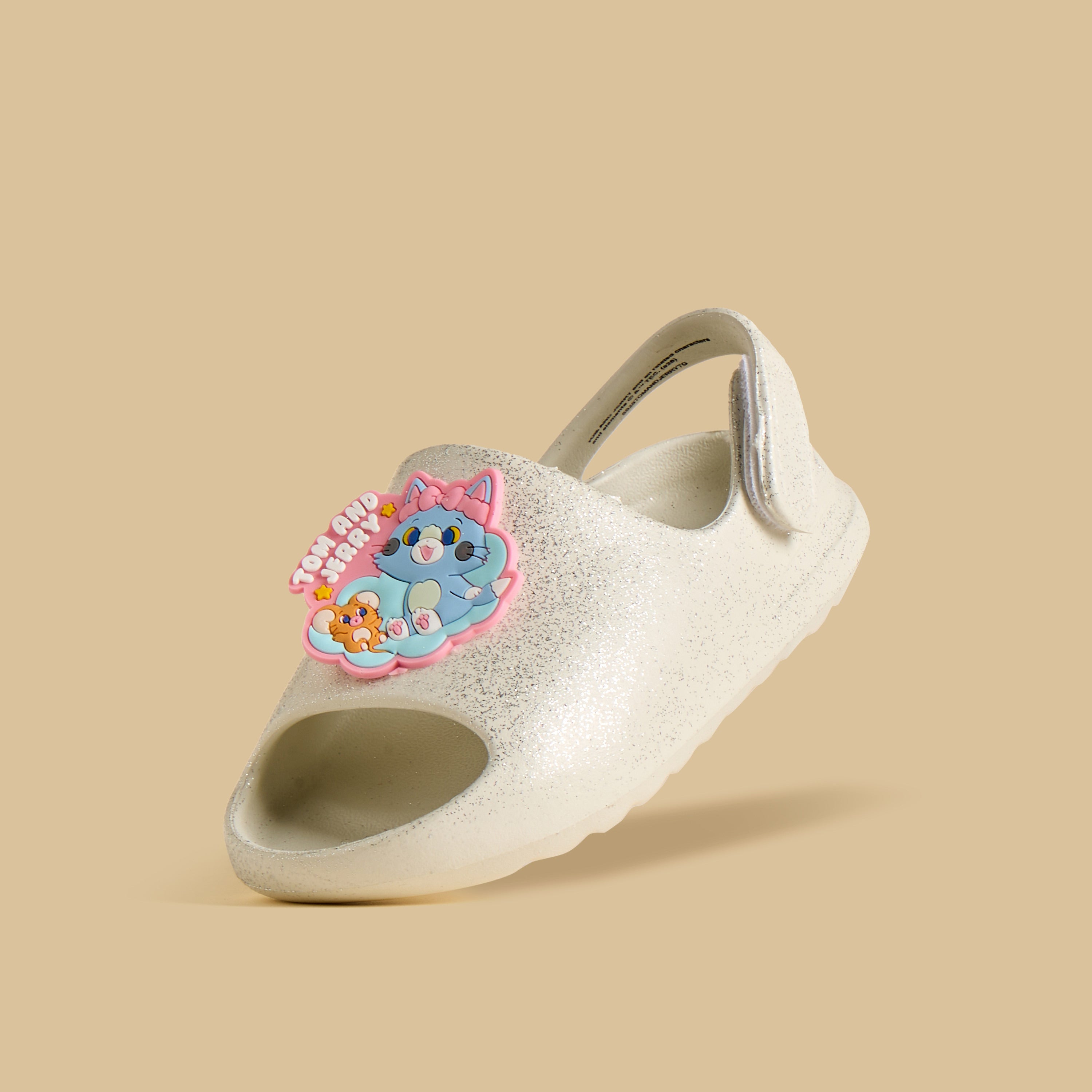 Tom and Jerry Accent Slides with Hook and Loop Closure