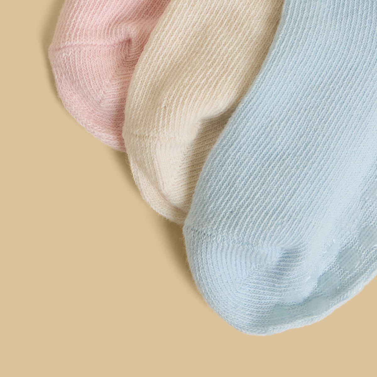 Pack of 3 - Anti-Skid Ankle Length Socks
