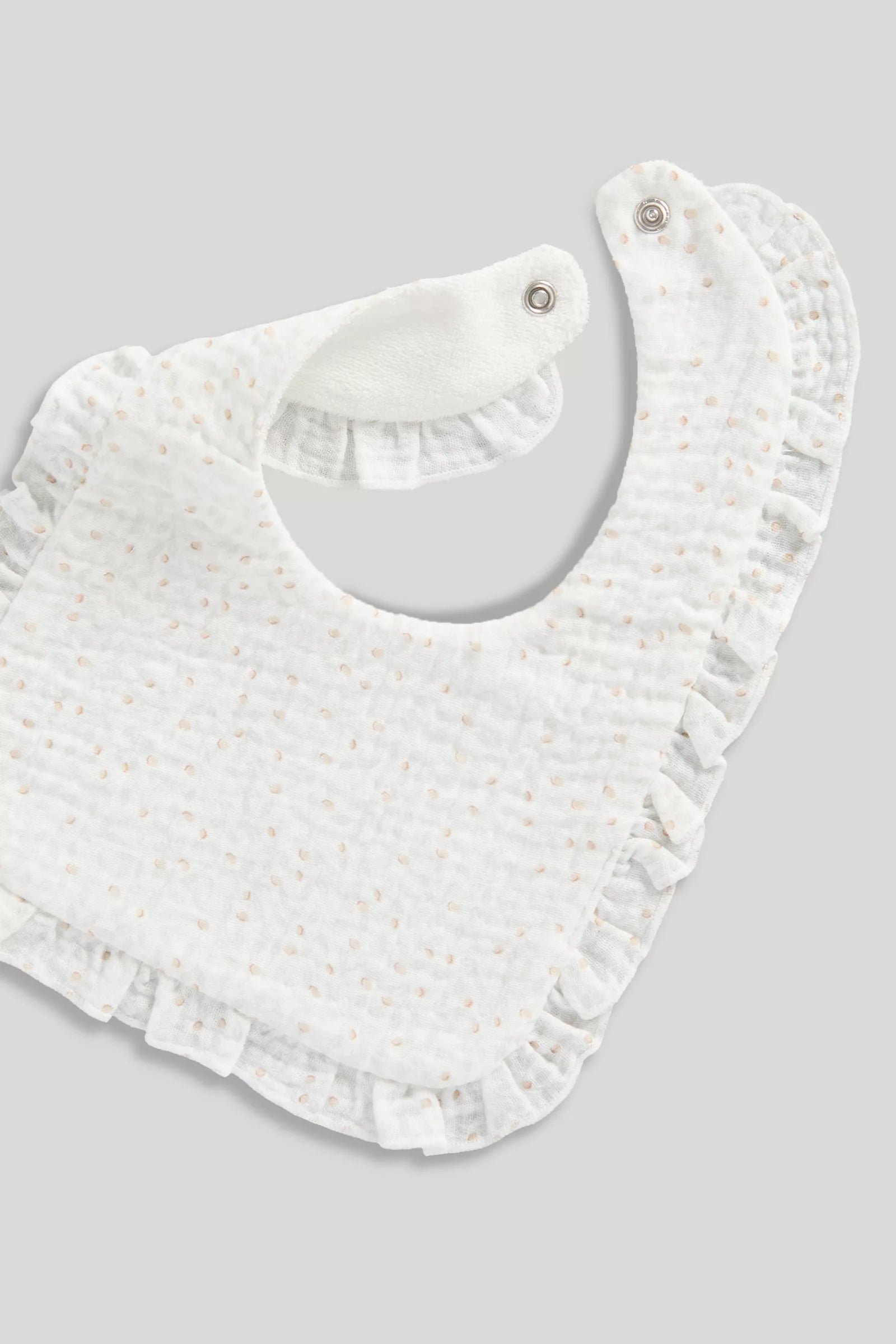 3 Pack Mothercare Muslin Dribble Bibs