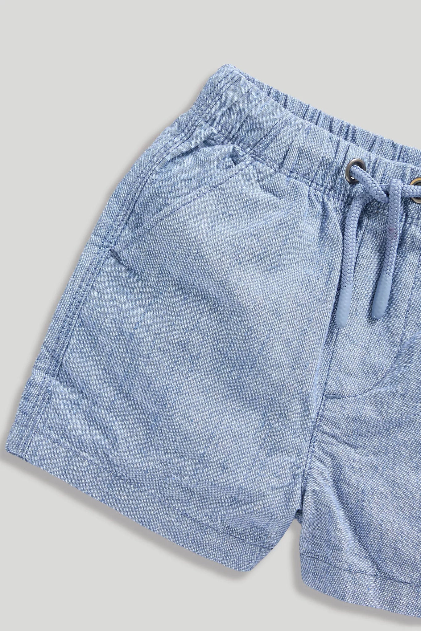 Chambray Shorts