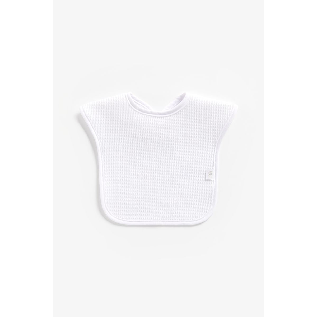 Mothercare Waffle/Terry Reversible Bibs - 3 Pack