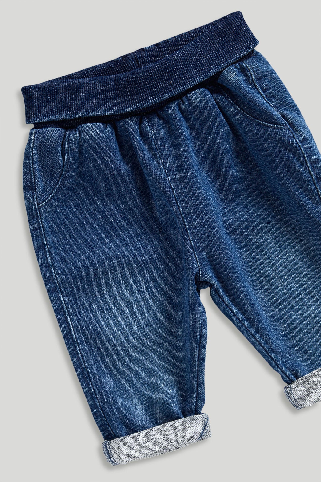 Denim Jogger Jeans, newborn to 3 years