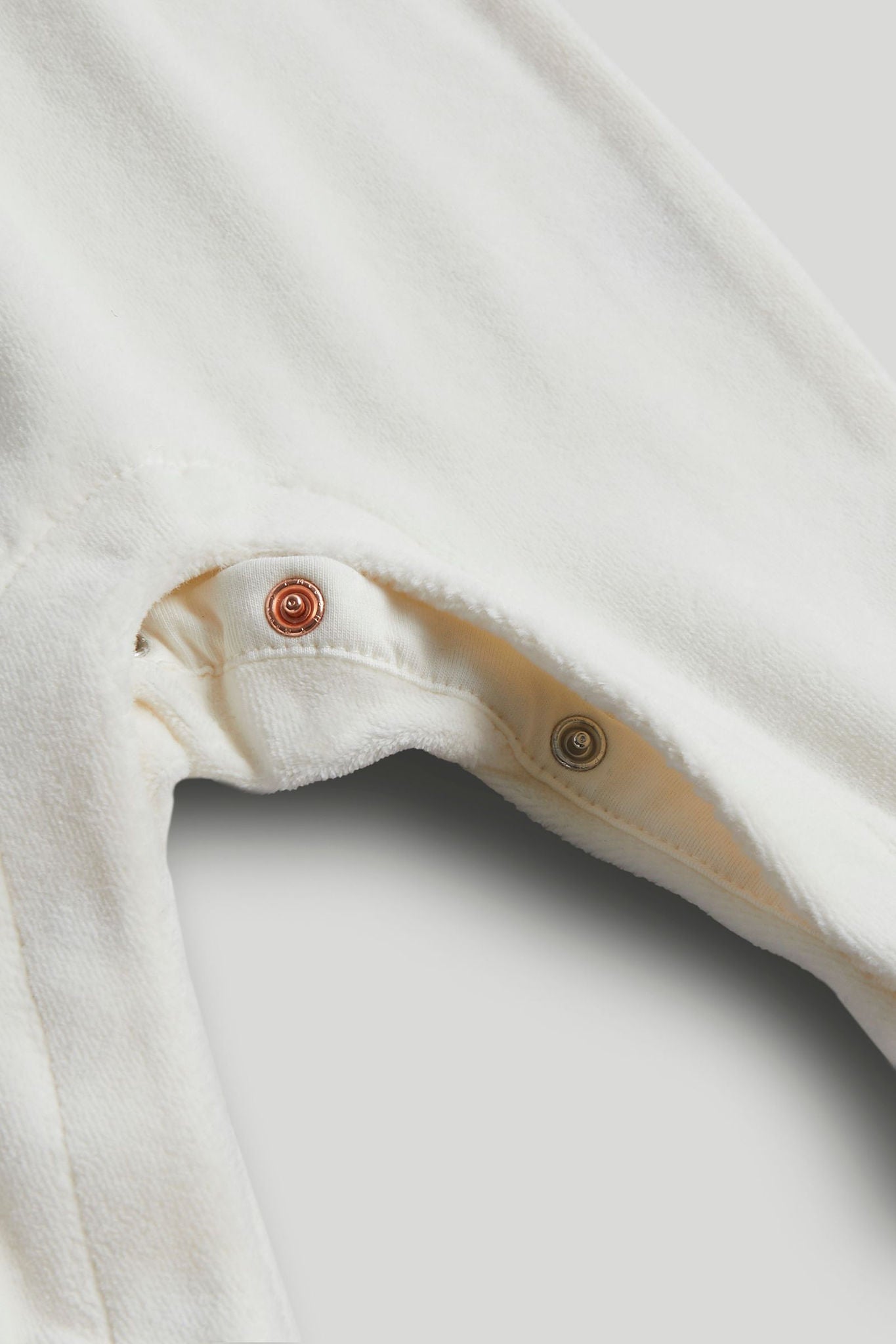 White Velour All-in-One