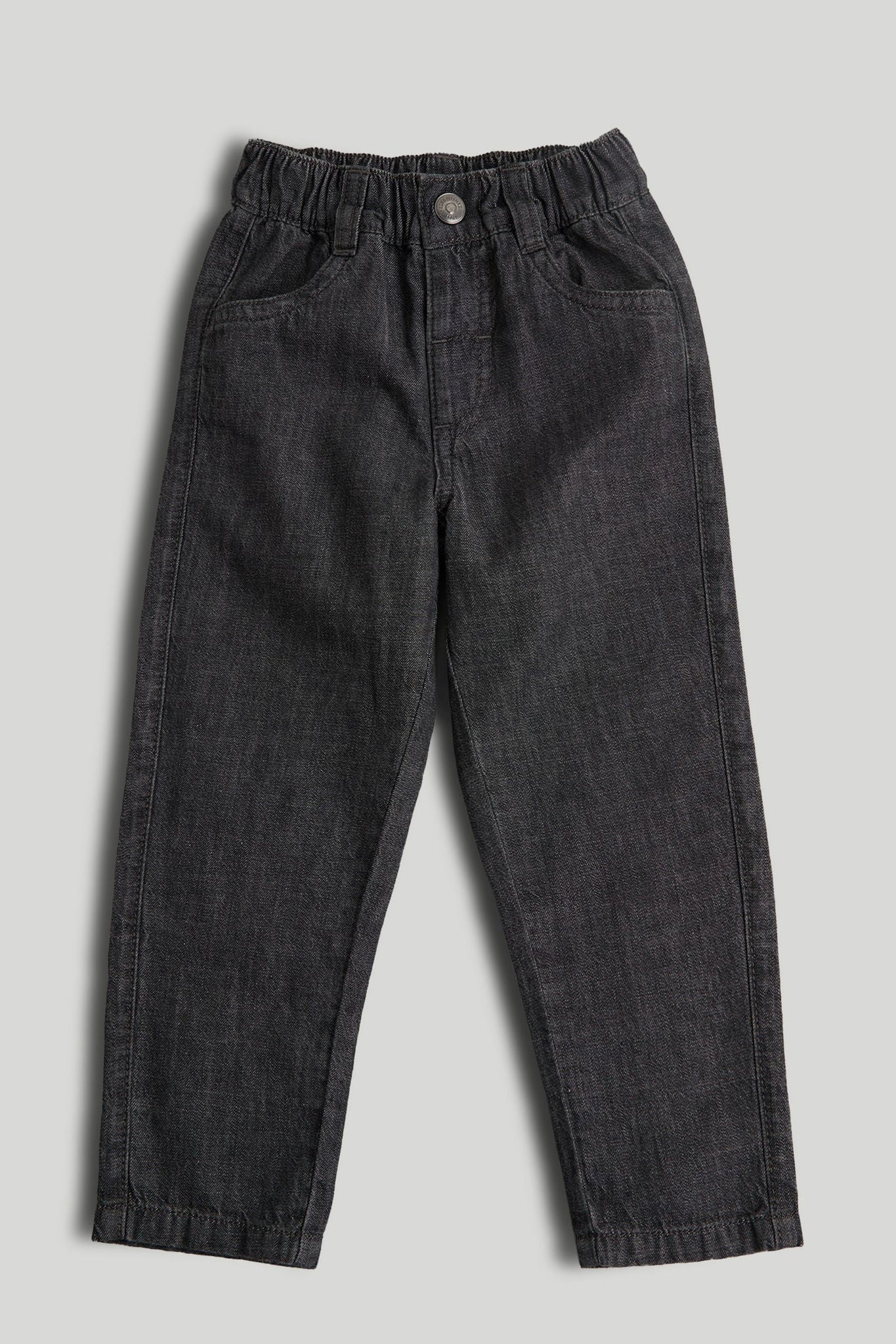 Grey Denim Jeans - Grey / 12-18 Months