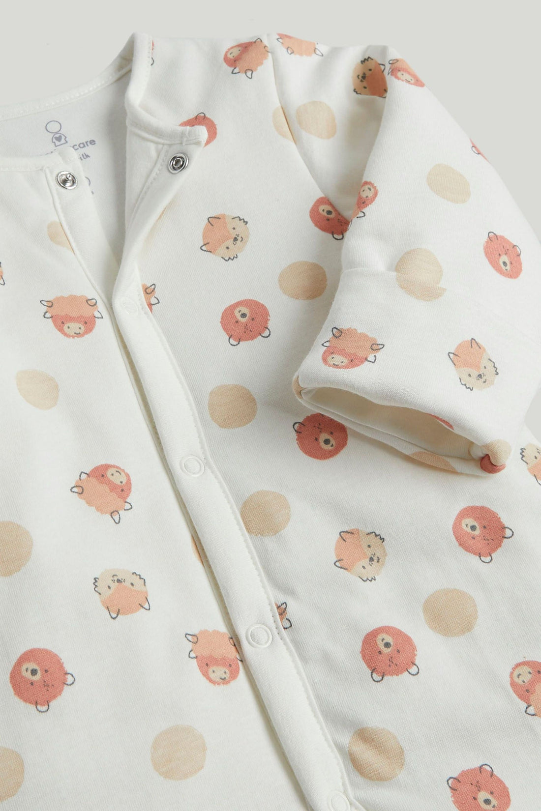 Animal Spot Wadded Sleepsuit 2.5 Tog