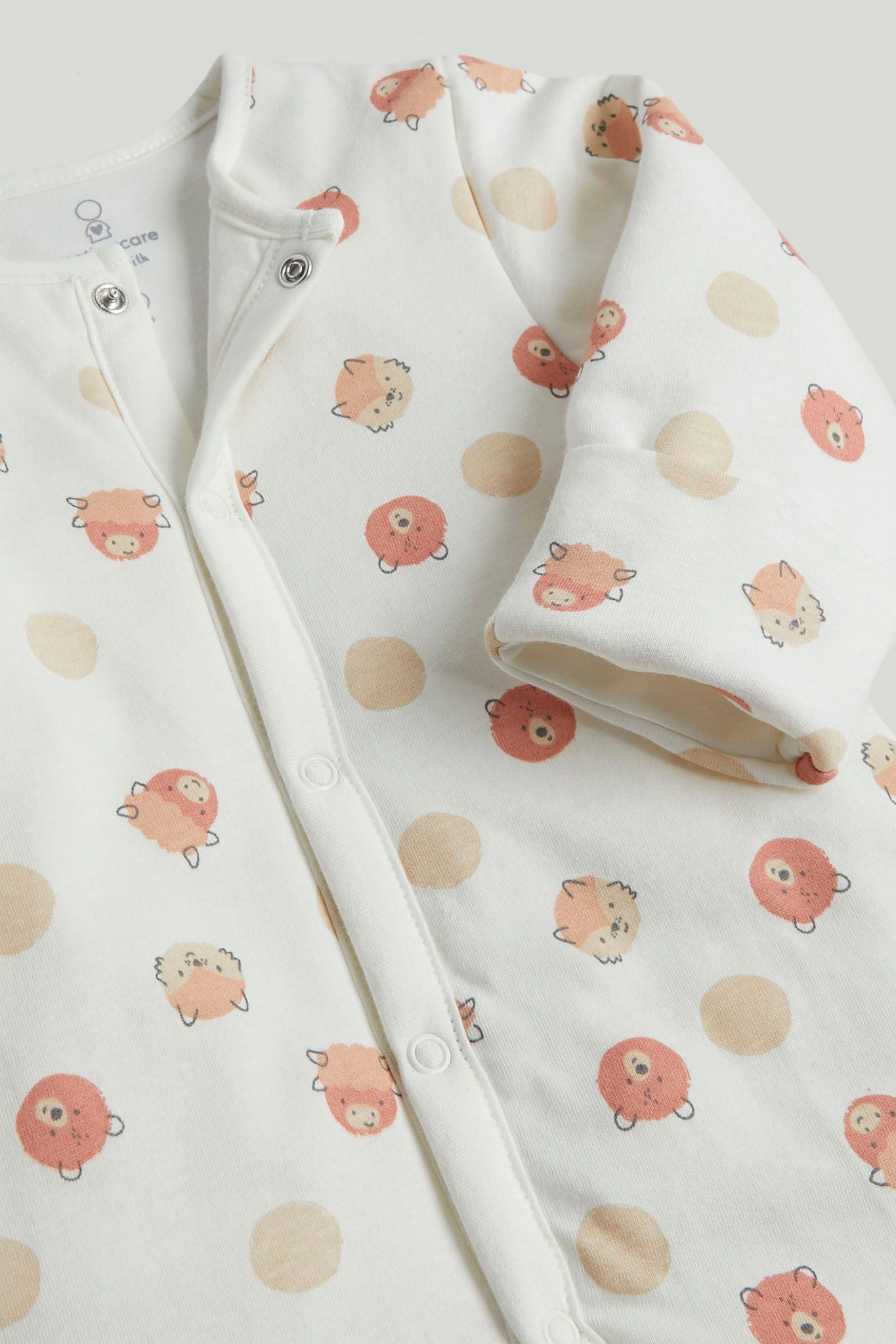 Animal Spot Wadded Sleepsuit 2.5 Tog