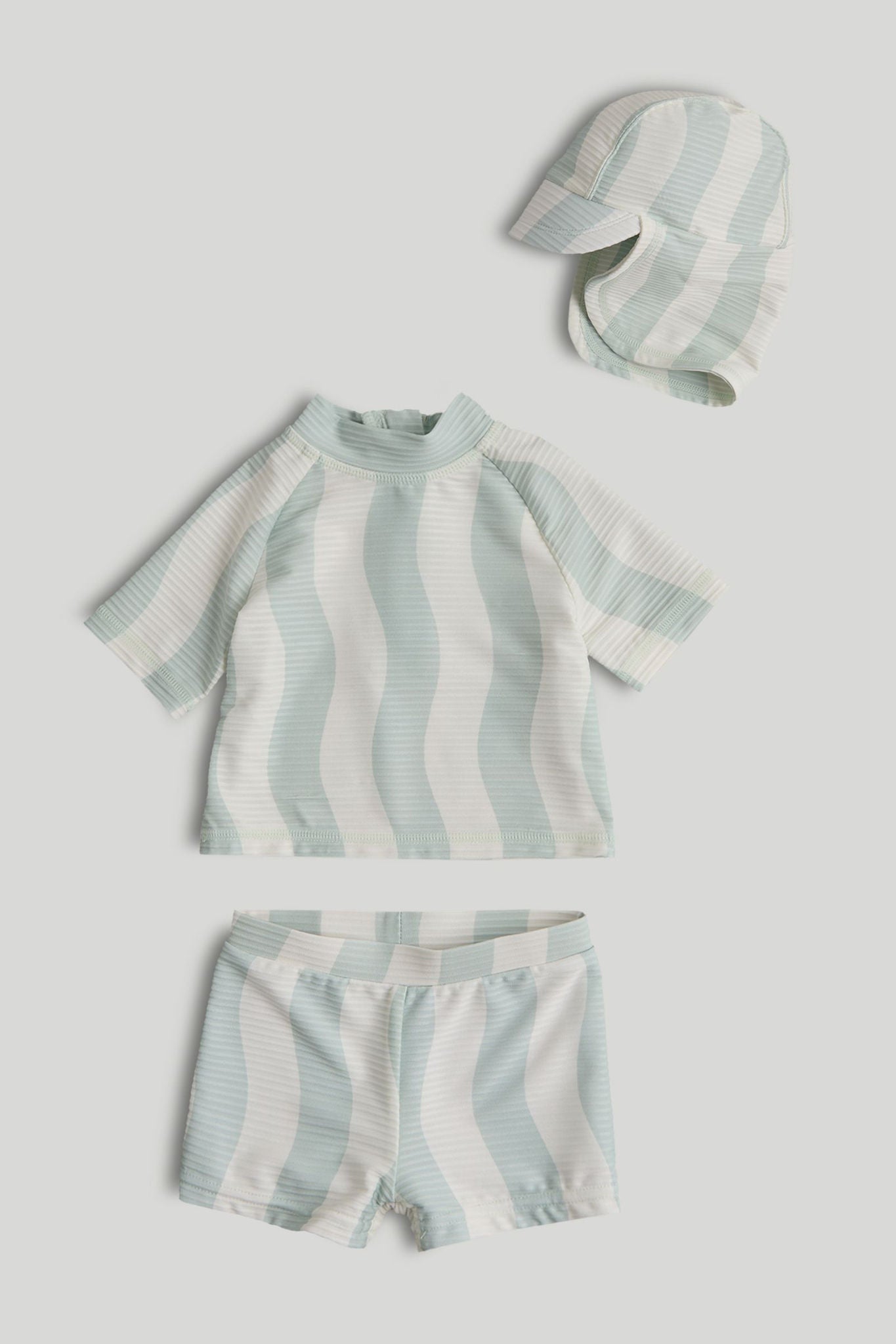 Sunsafe UPF50+ Rash Vest, Shorts and Keppi Hat - Multi / 12-18 Months