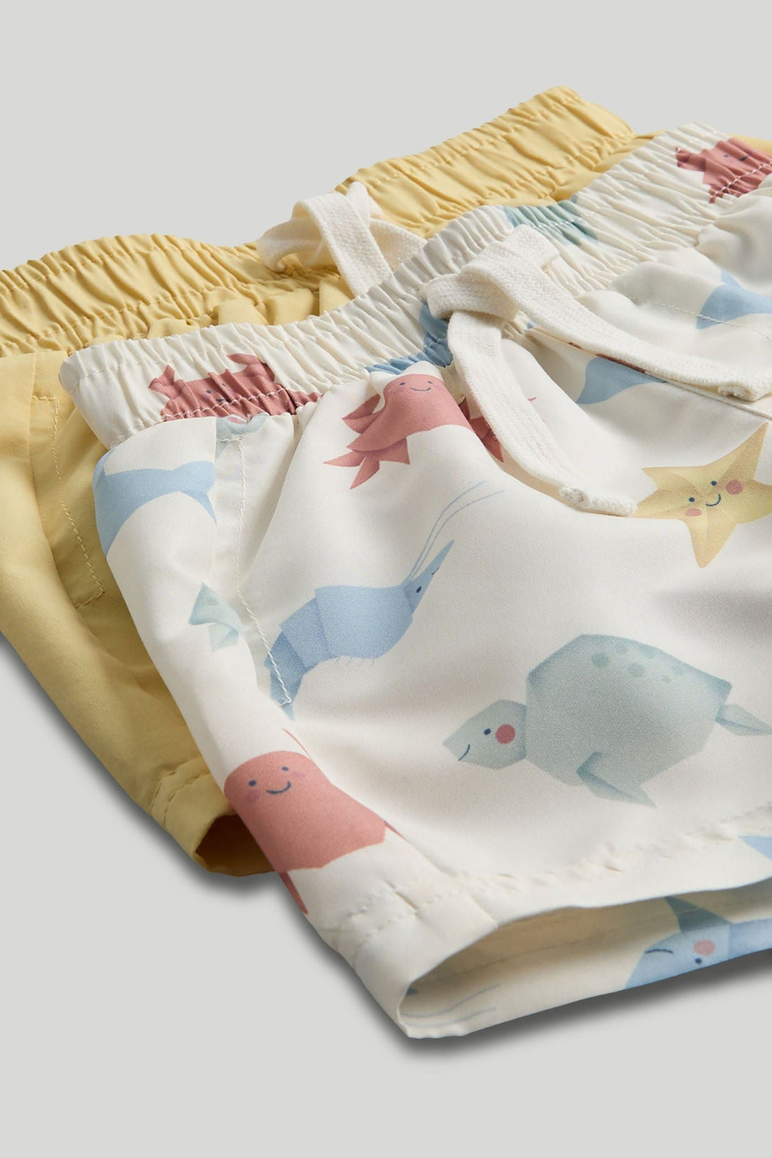 2 Pack Sea Life Swim Shorts
