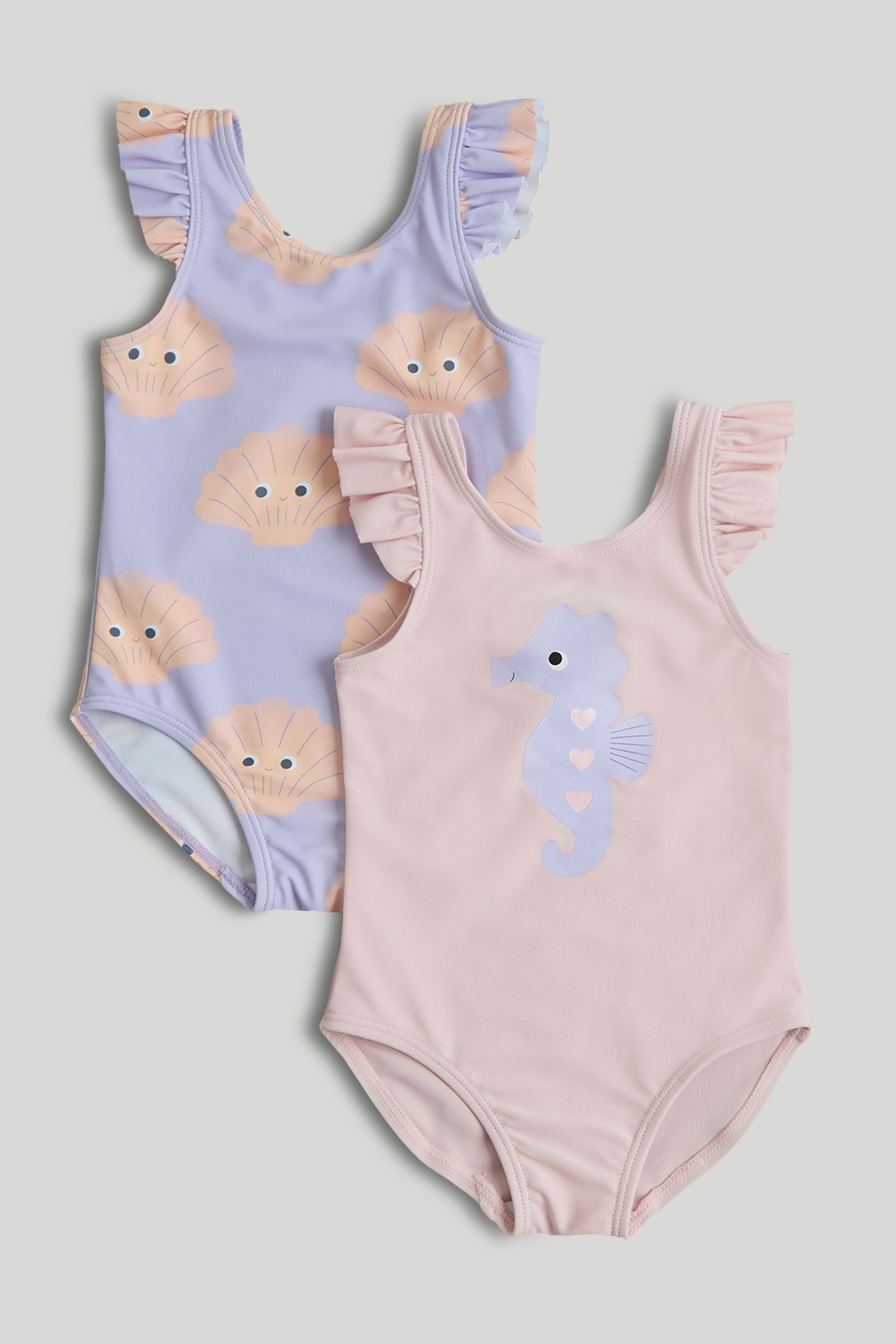 2 Pack Swimsuits - Multi / 12-18 Months