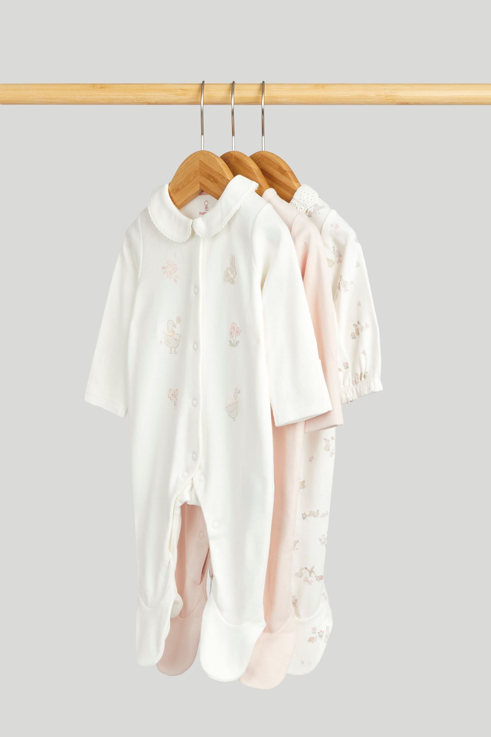 3 Pack My First All-in-Ones - Multi / 12-18 Months
