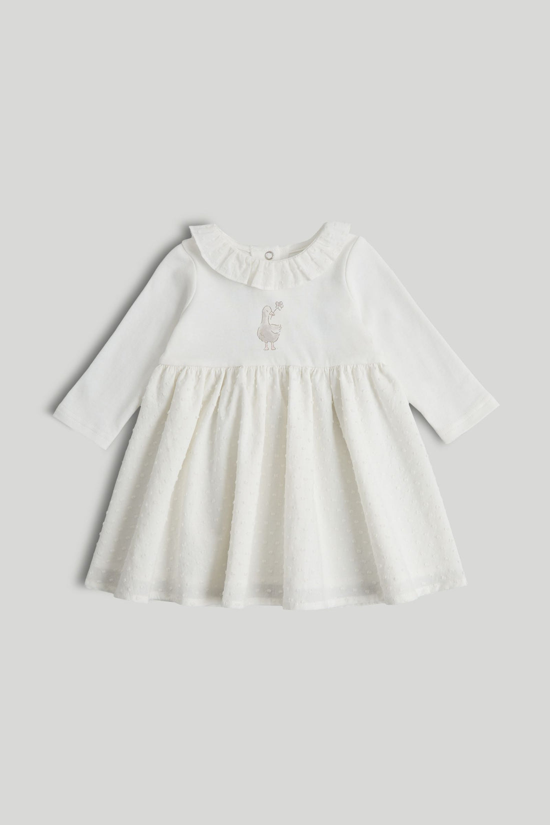 My First White Dress - White / 12-18 Months