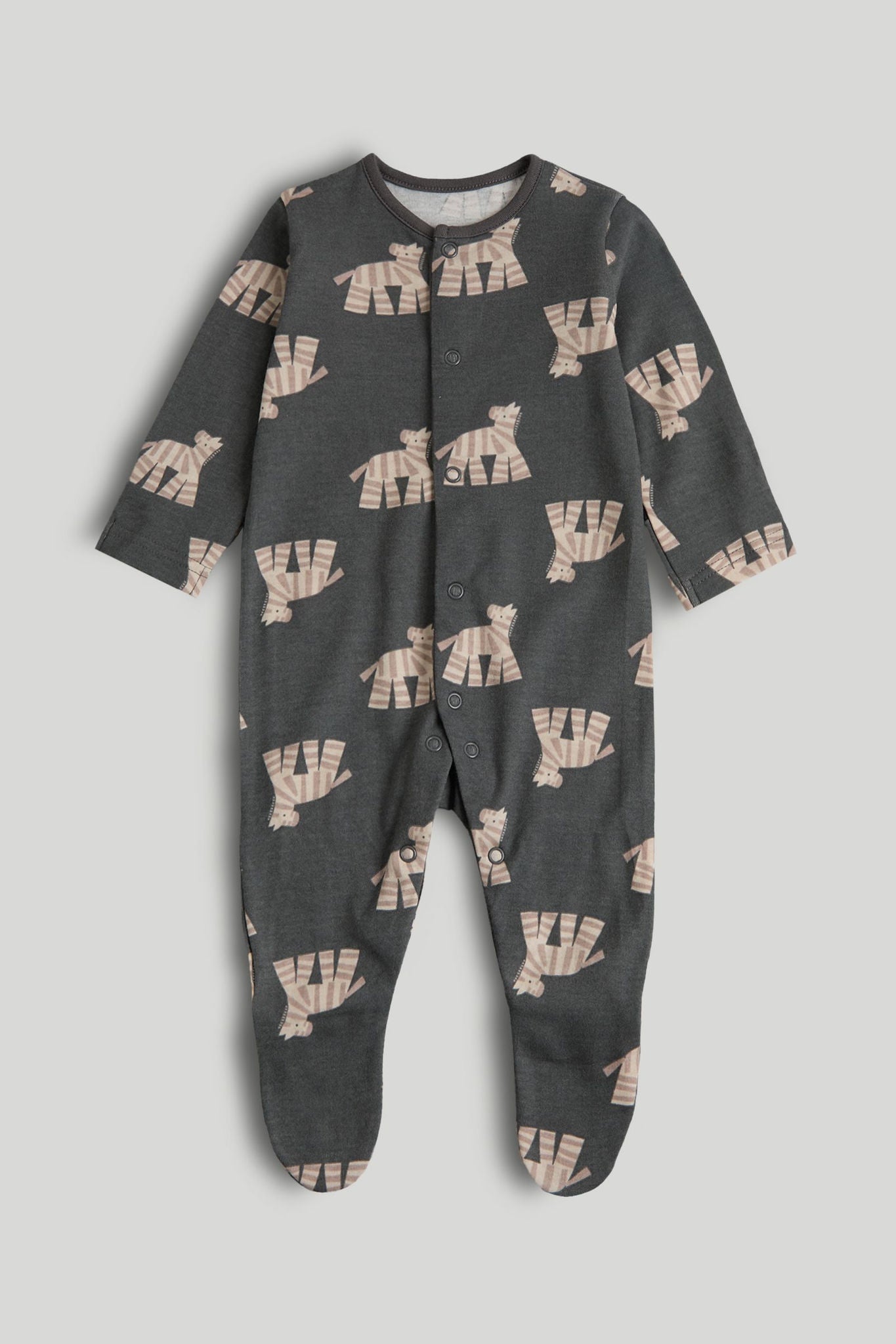 3 Pack Animal Sleepsuits