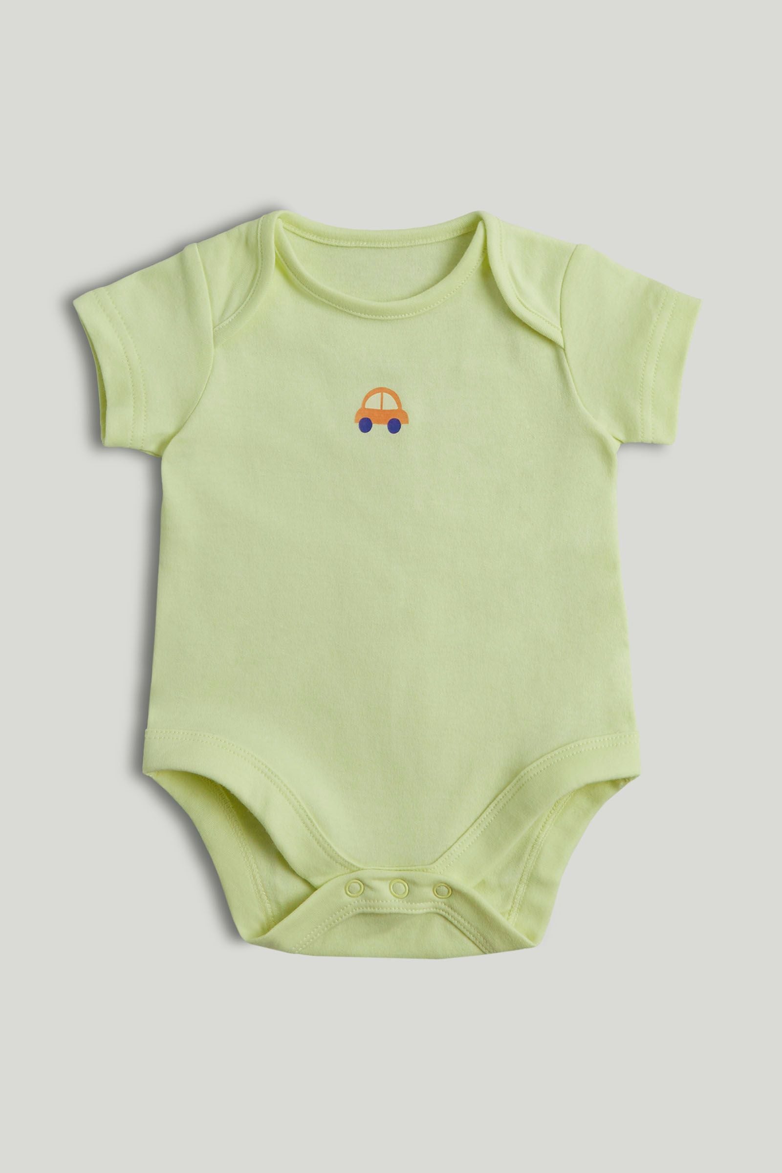 5 Pack Carnival Short-Sleeved Bodysuits