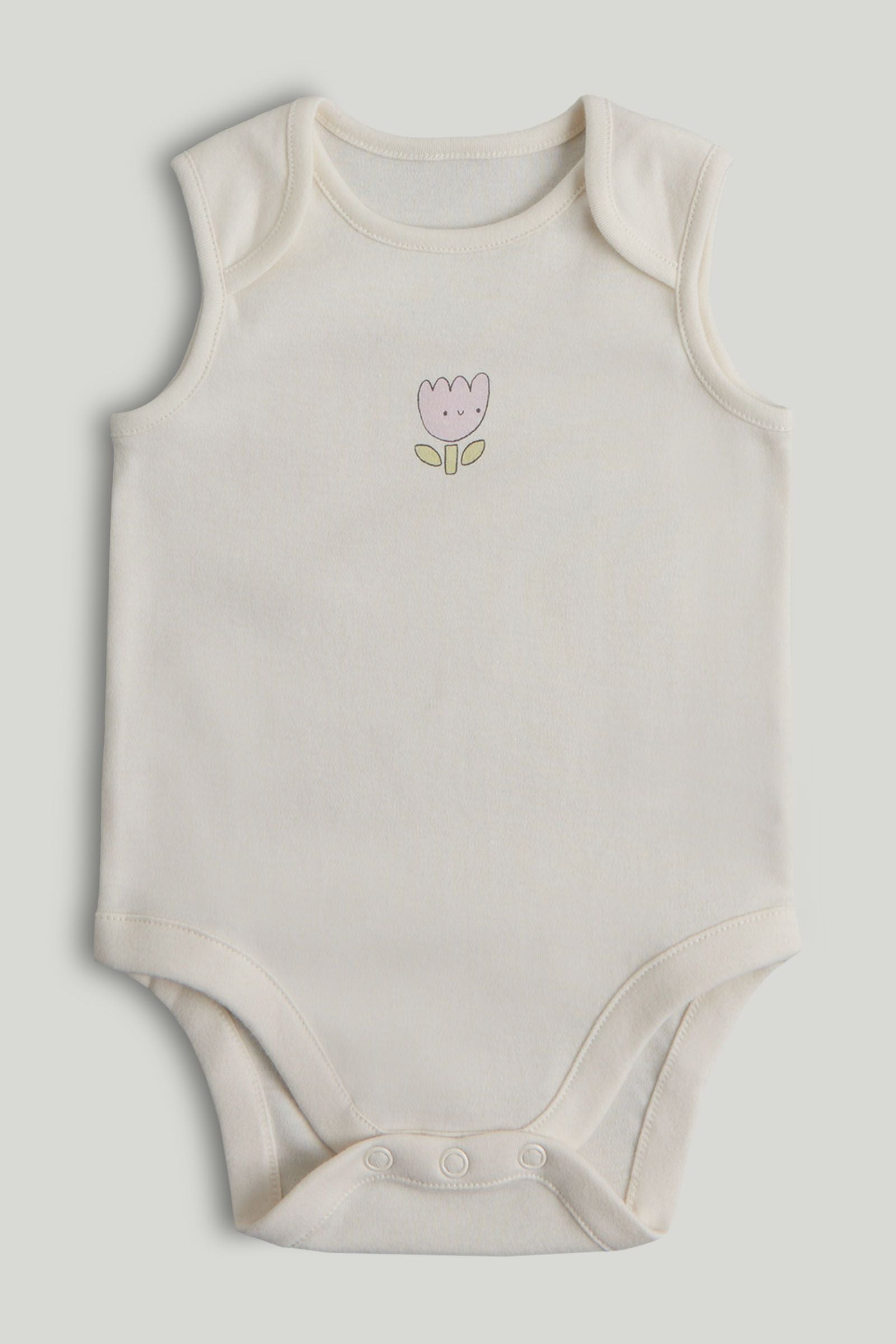 5 Pack Sleeveless Bodysuits
