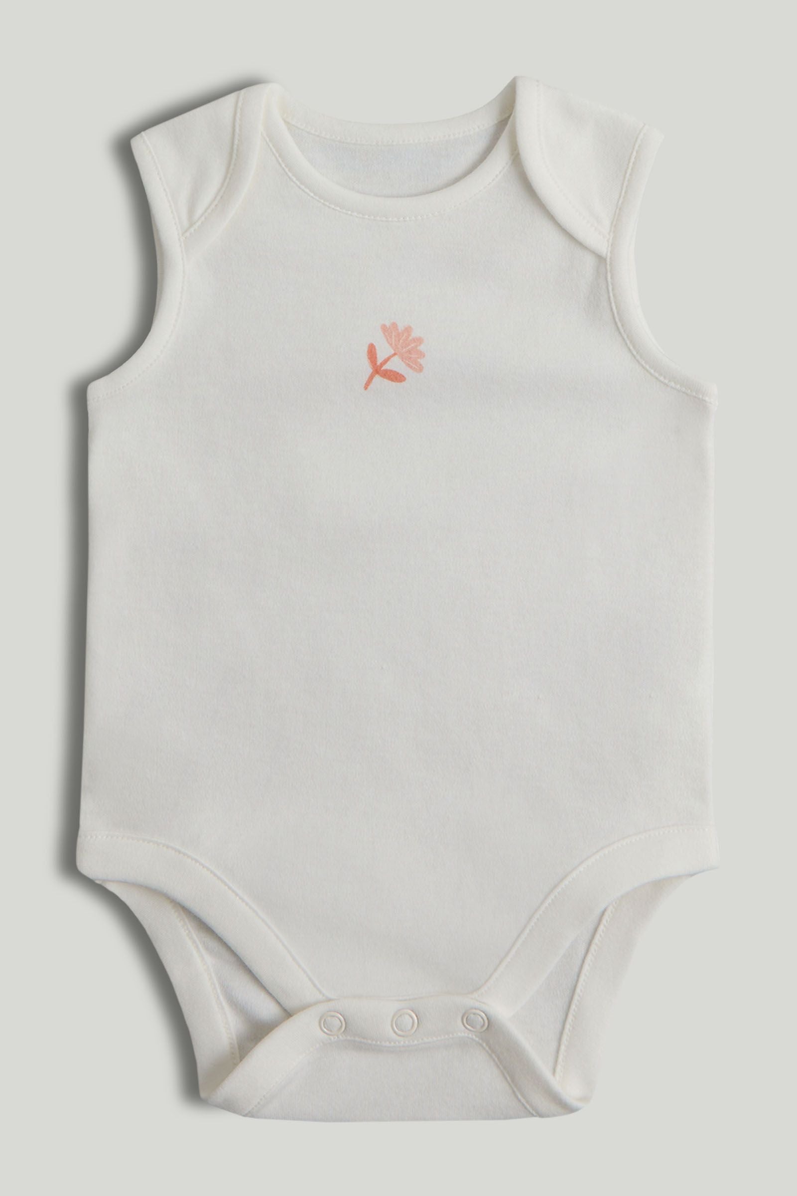 5 Pack Strawberry Sleeveless Bodysuits