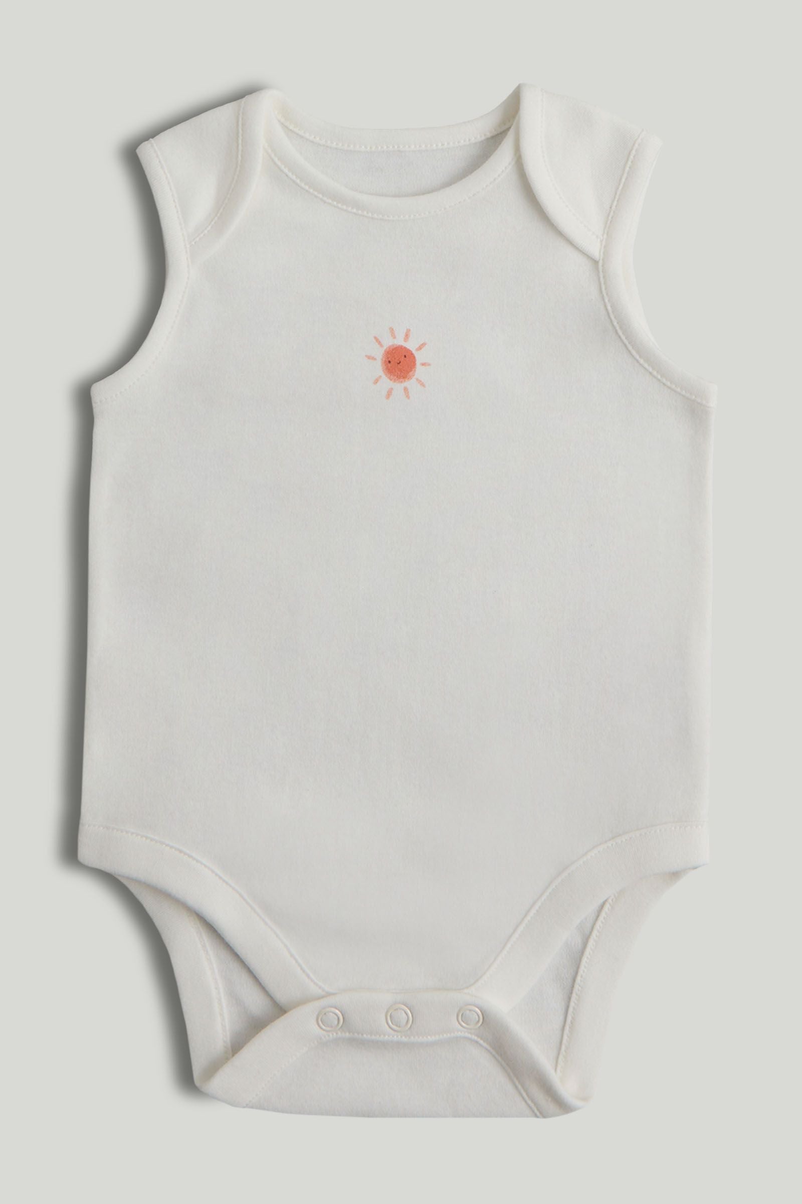 5 Pack Strawberry Sleeveless Bodysuits