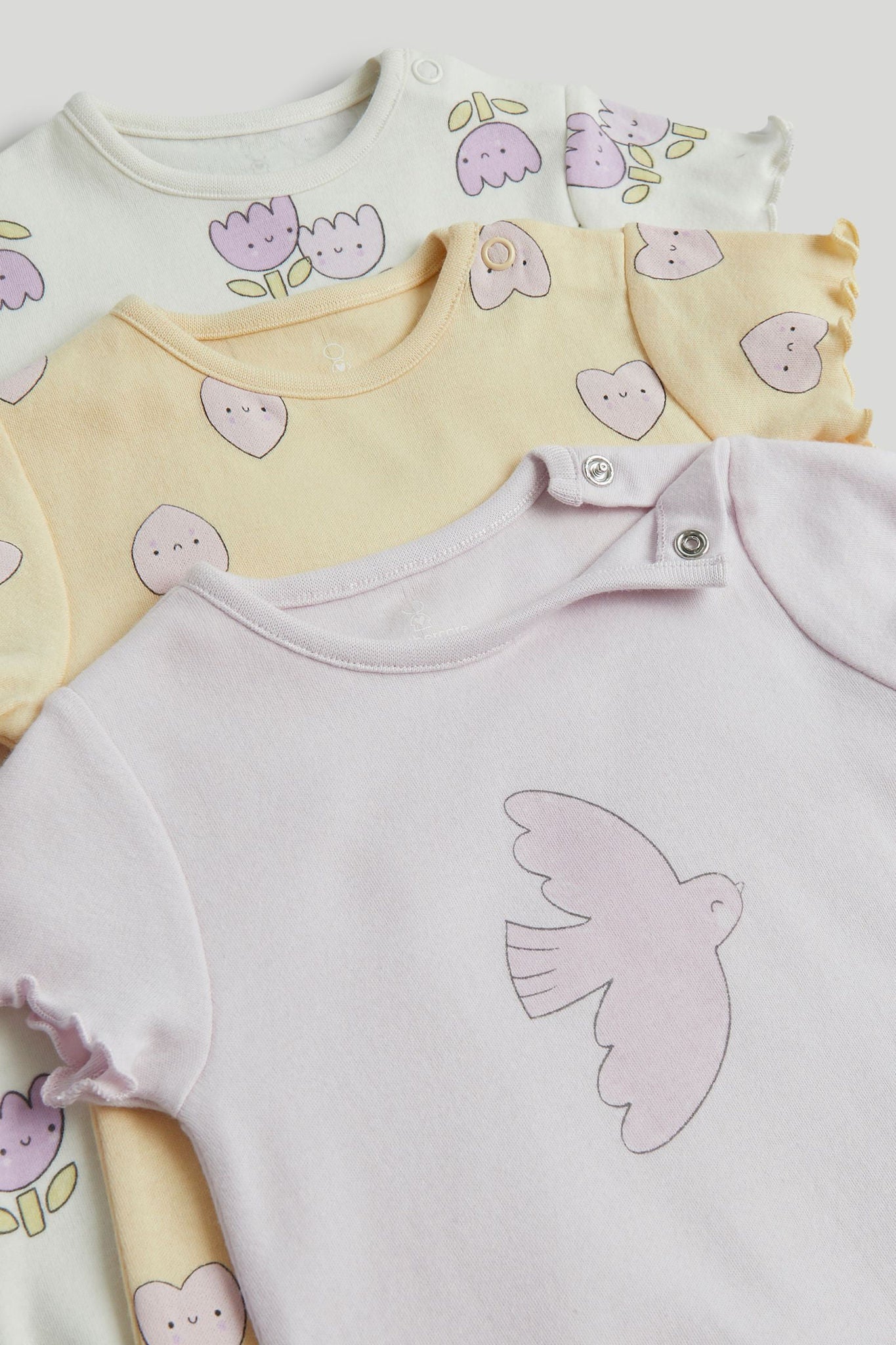 3 Pack Rompers