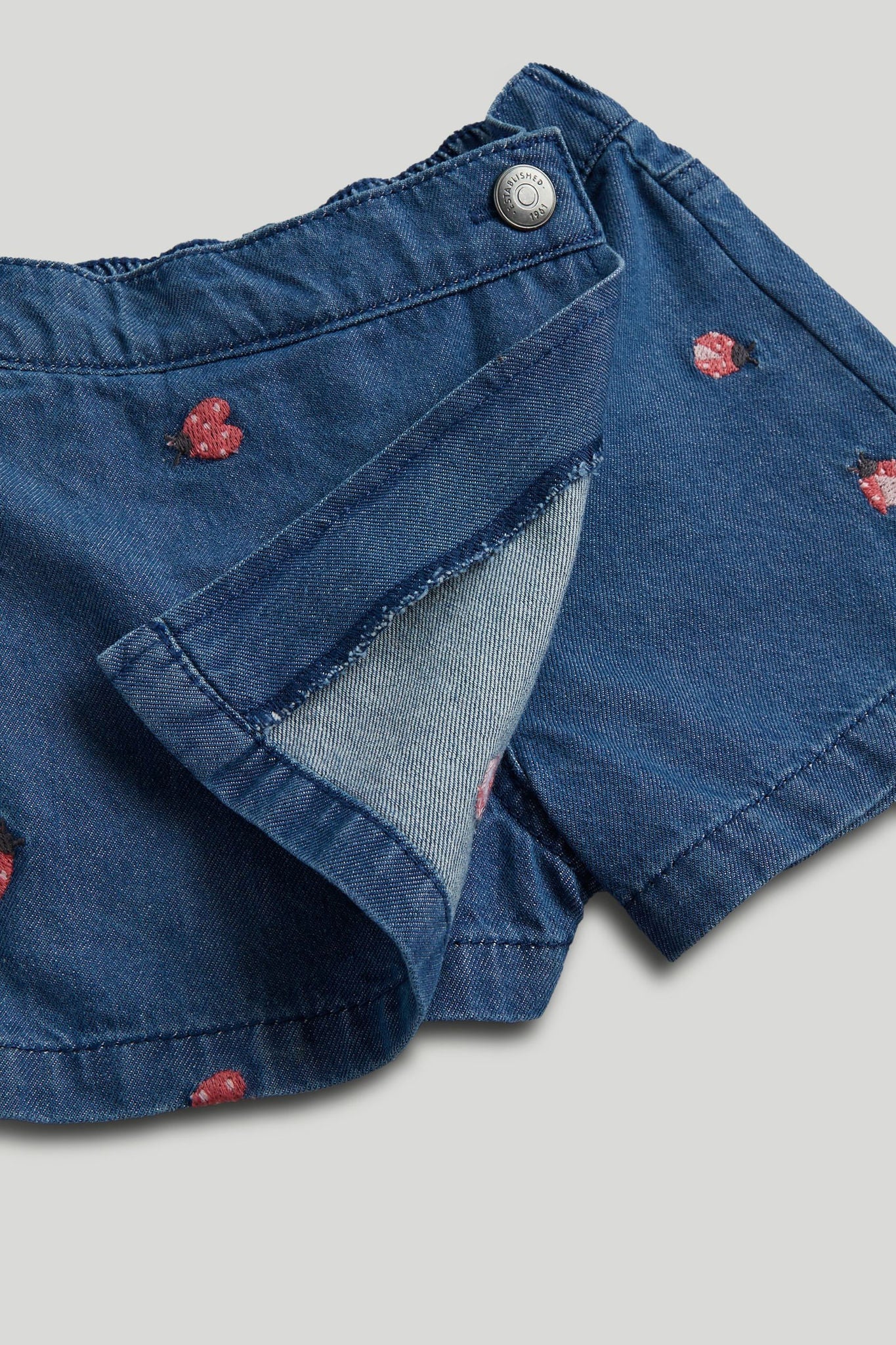 Denim Skort