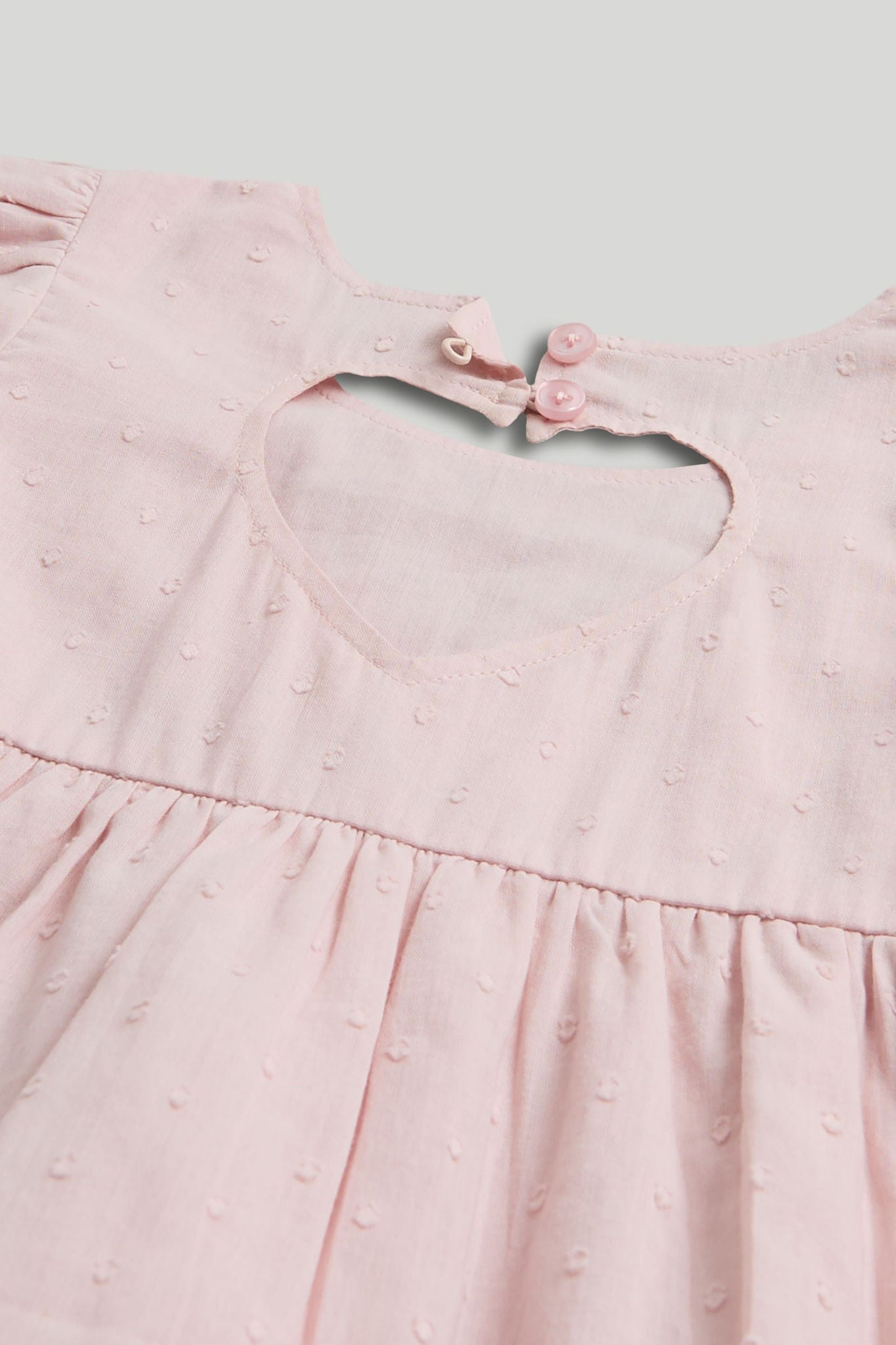 Pink Tiered Dress