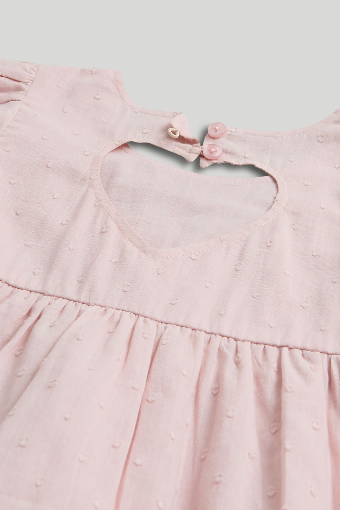 Pink Tiered Dress