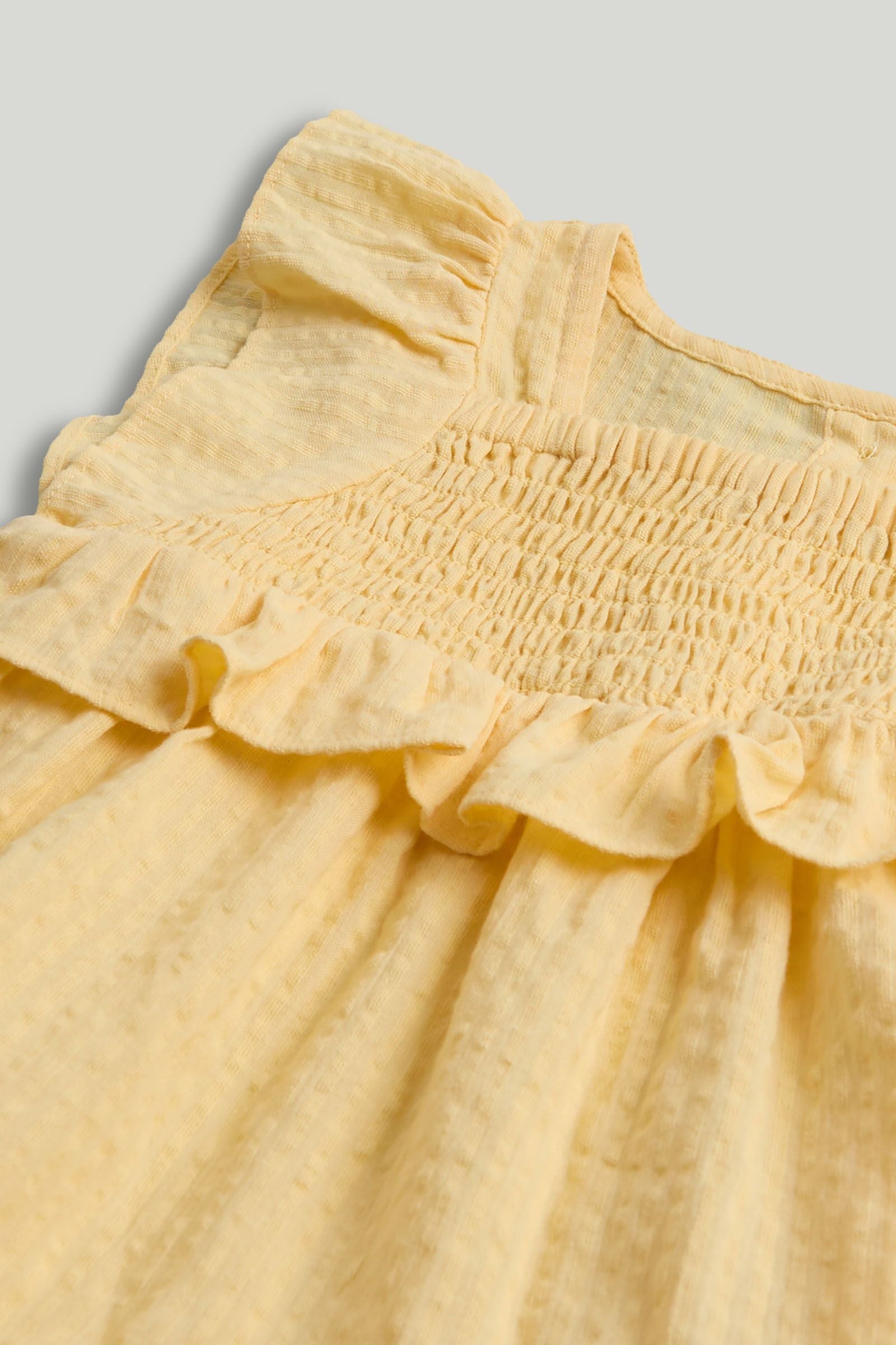 Yellow Cotton Dress