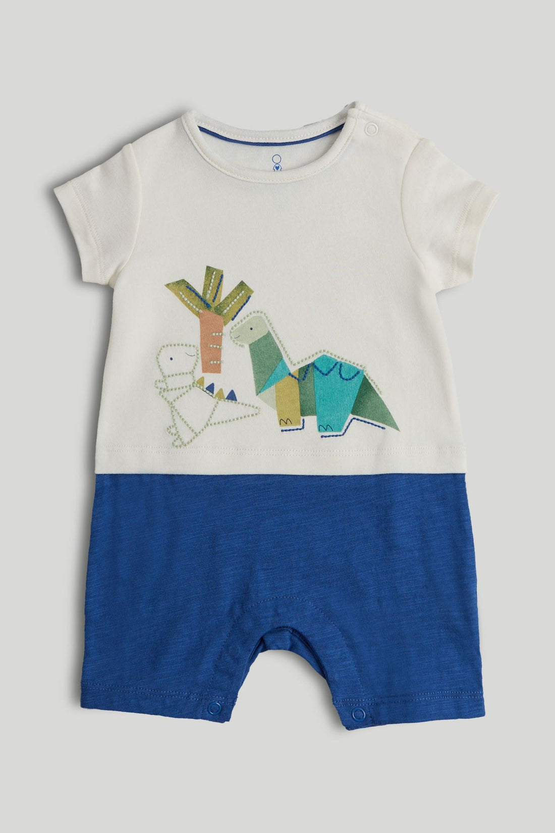 Dinosaur T-Shirt and Shorts Romper - Multi / 12-18 Months