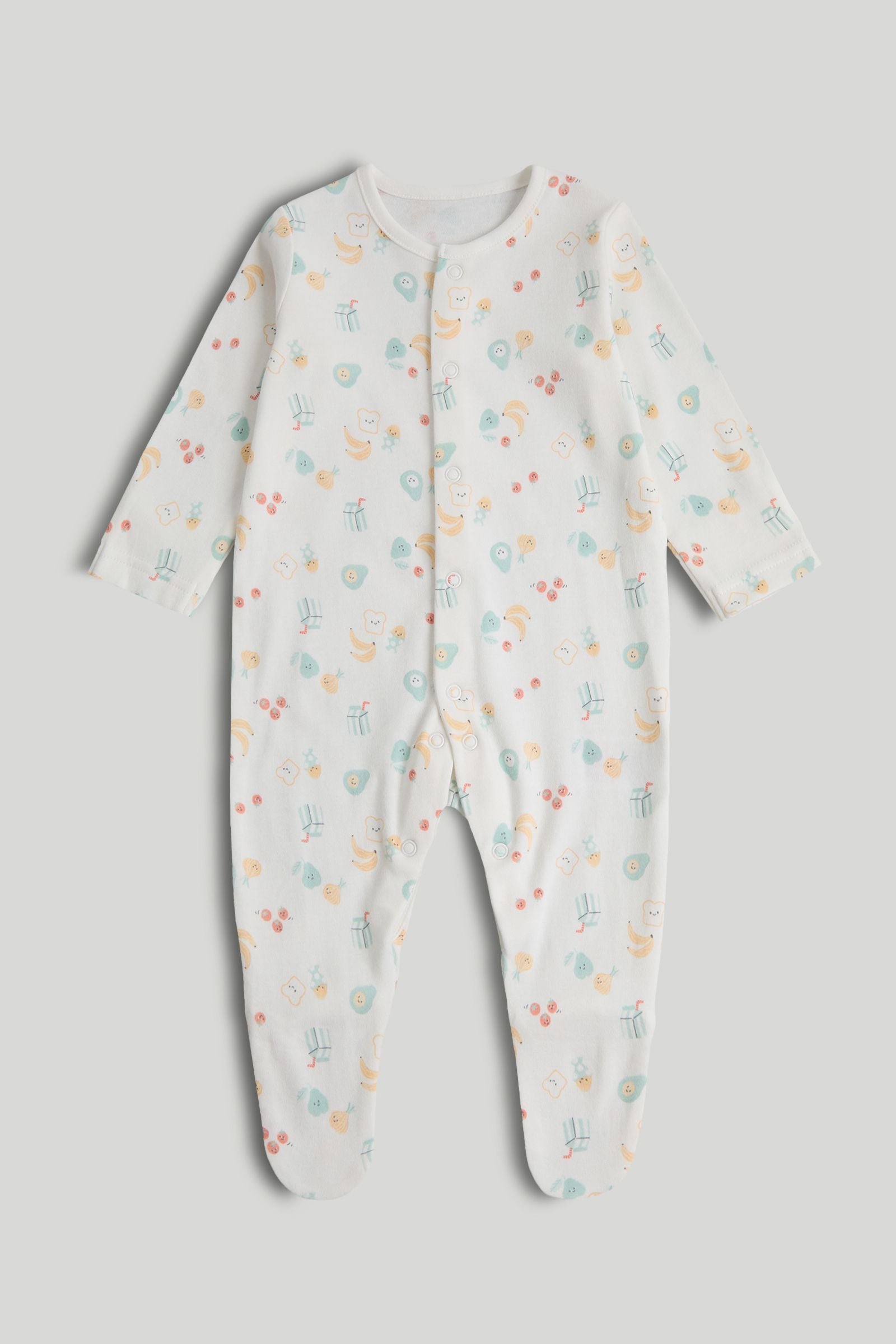3 Pack Breakfast Friends Sleepsuits