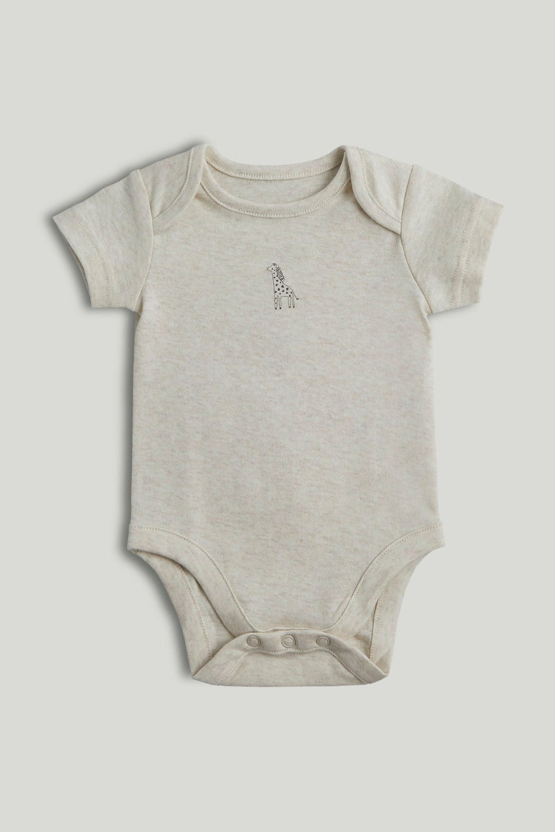 5 Pack Safari Short-Sleeved Bodysuits