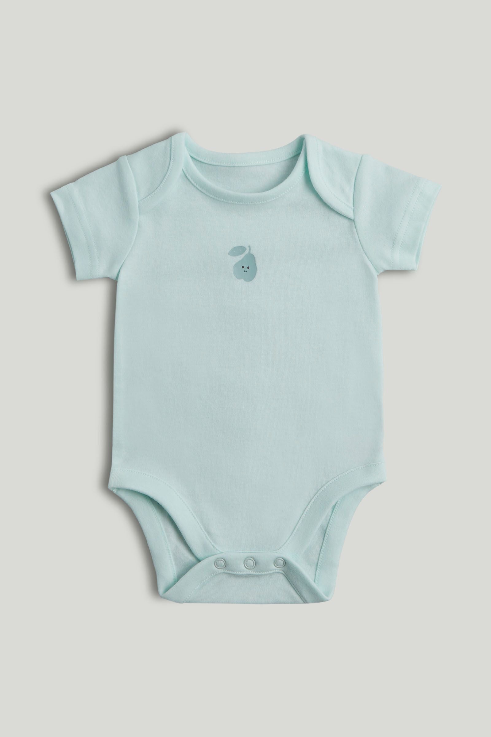 5 Pack Breakfast Friends Short-Sleeved Bodysuits