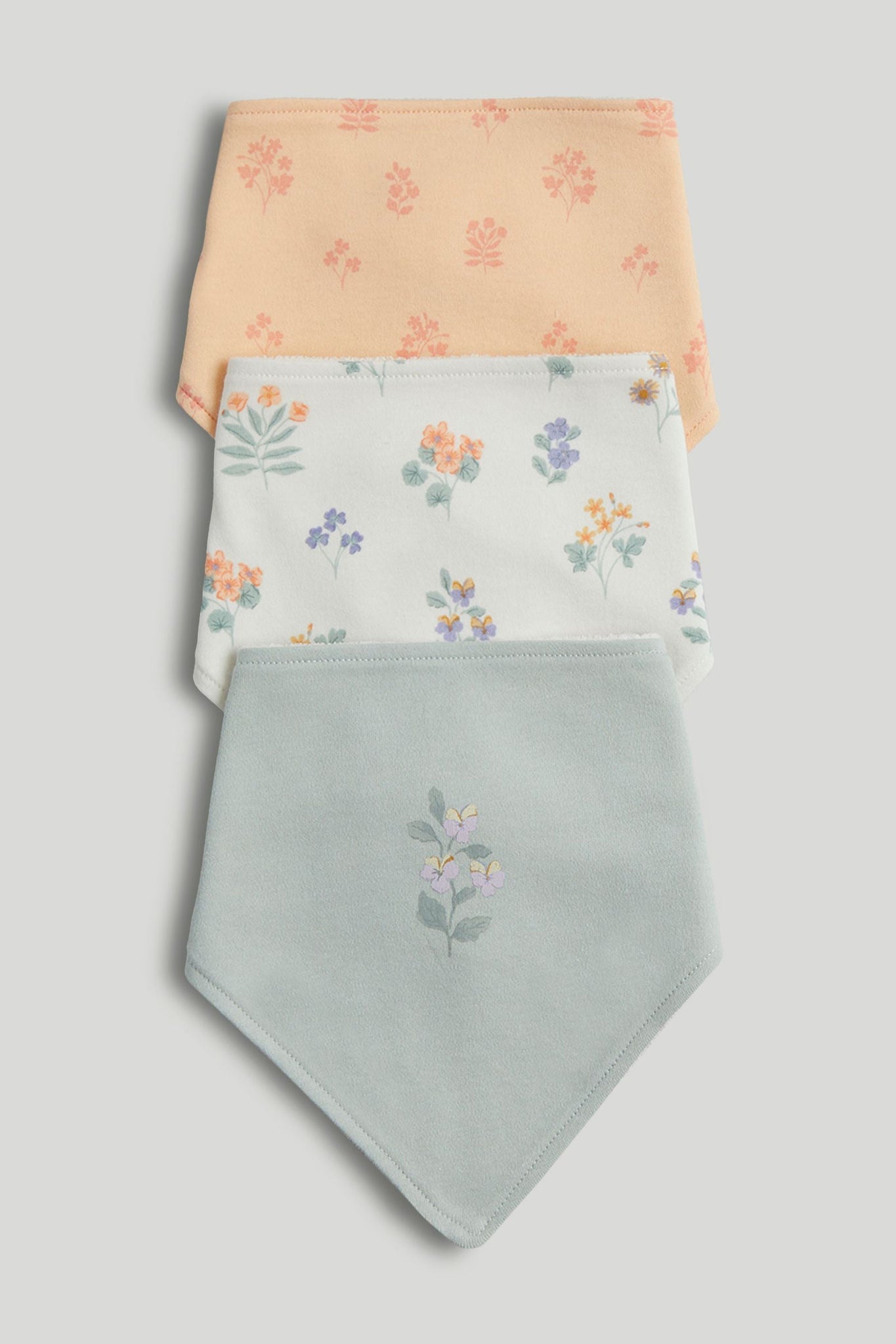 3 Pack Dribble Bibs - Multi