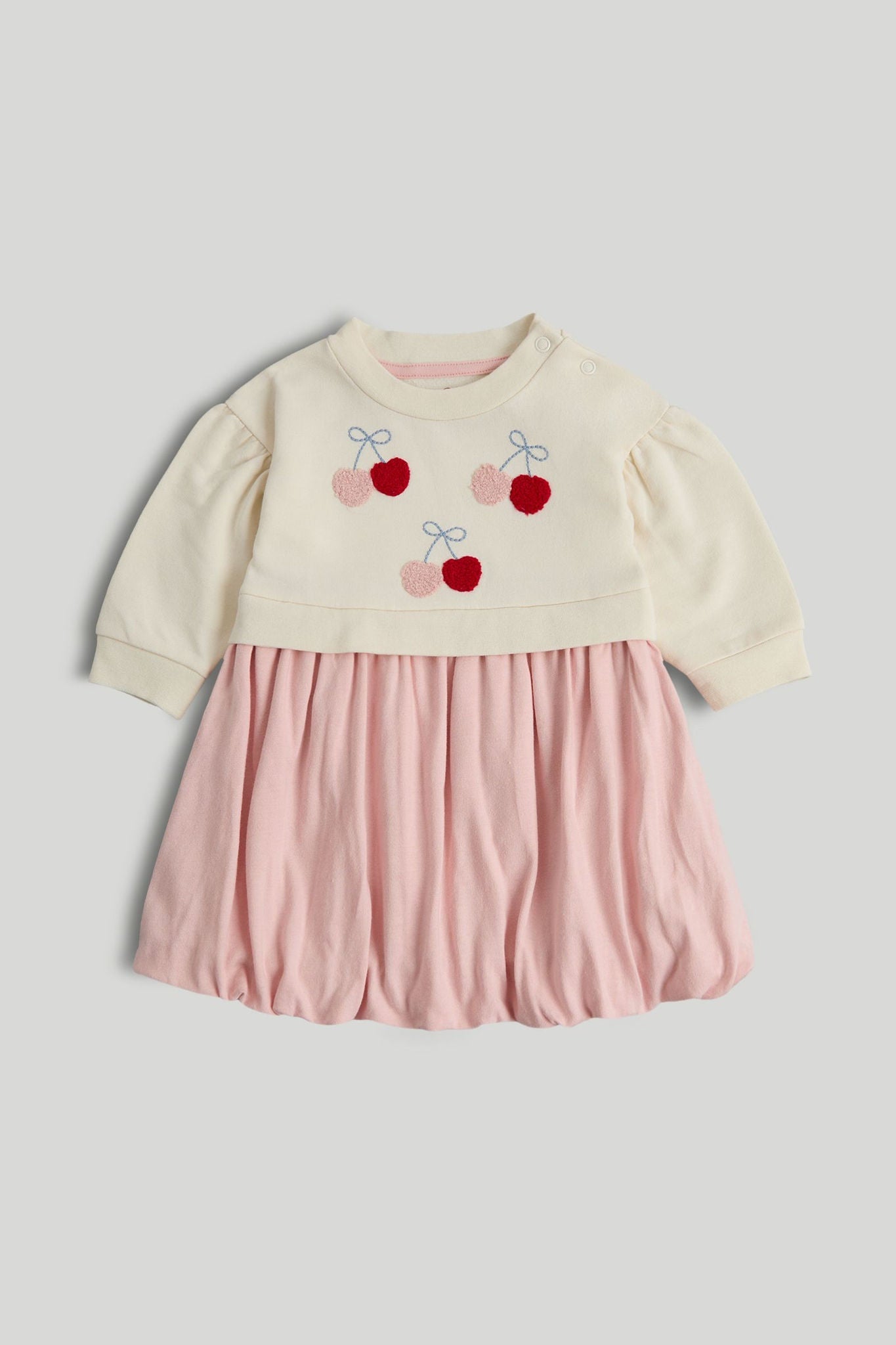 Puff Ball Twofer Dress - Multi / 12-18 Months