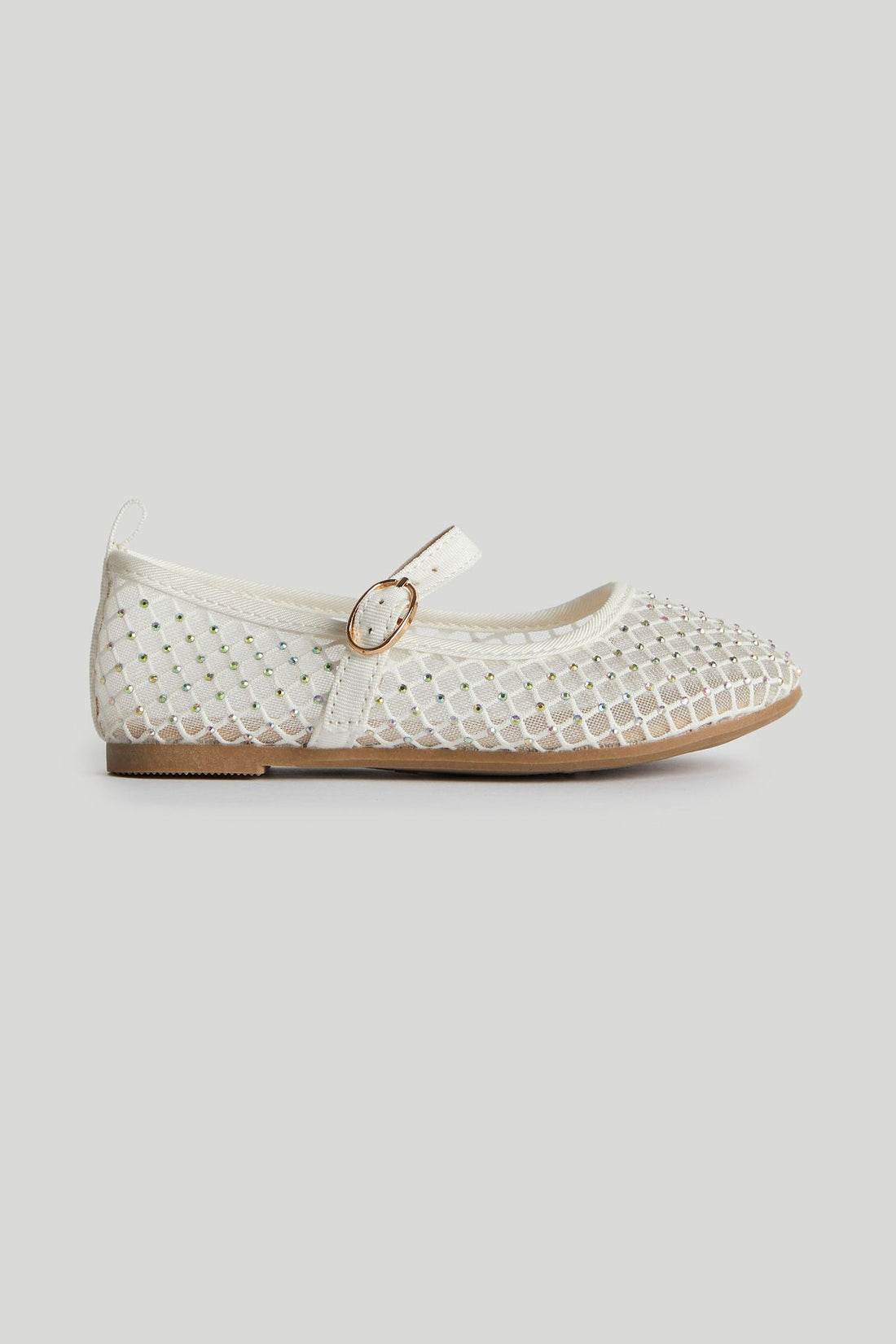Silver Sparkle Ballerina Shoes - Silver / 6.5-7.5 Years