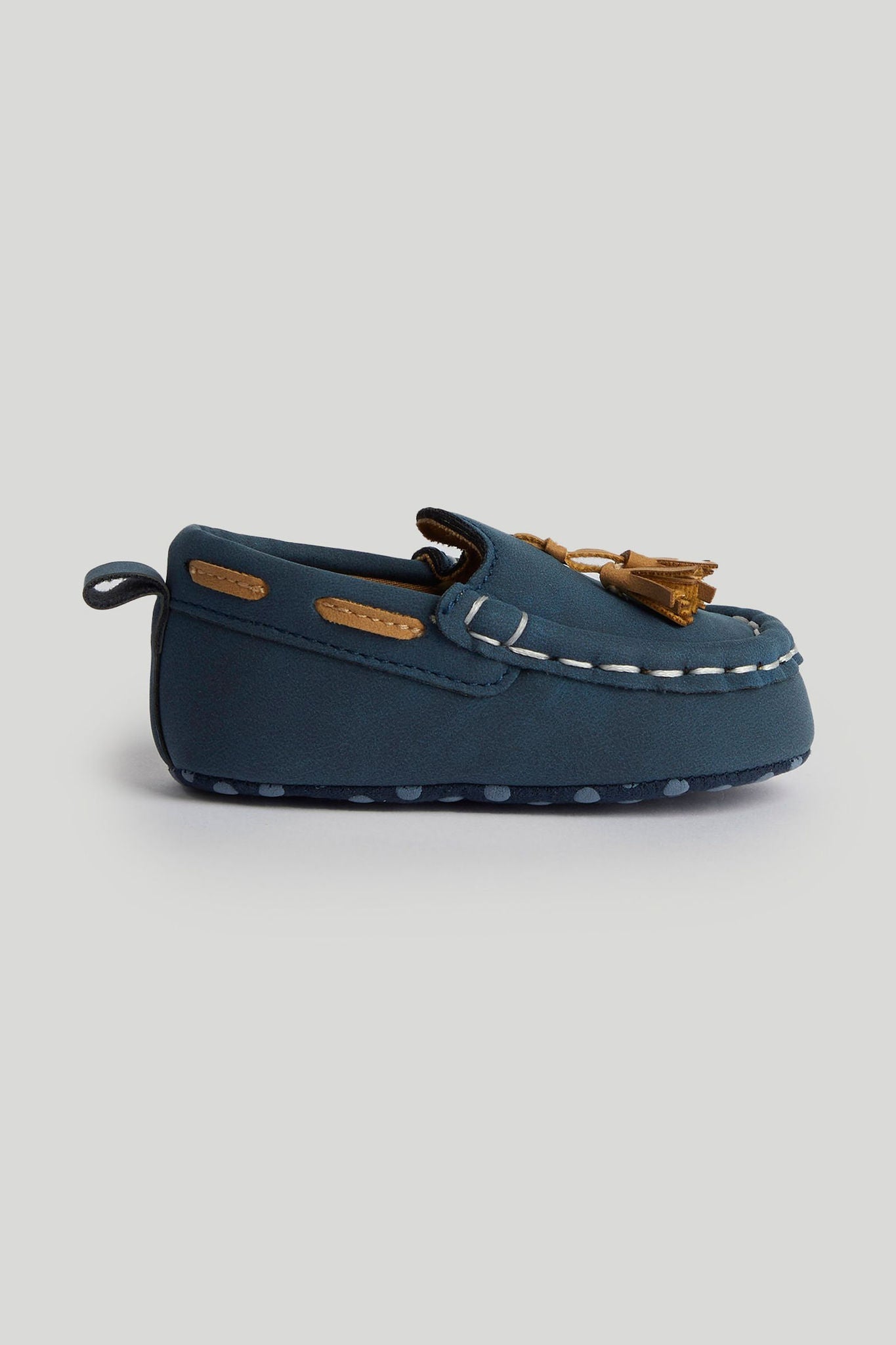 Navy Loafer Shoes - Blue / 9-12 Months